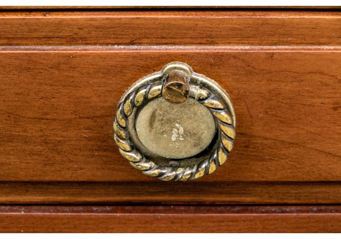 20th Century Scarce MCM Wm. A. Berkey End Tables Wm. A. Berkey With Hidden Extra Tables For Sale