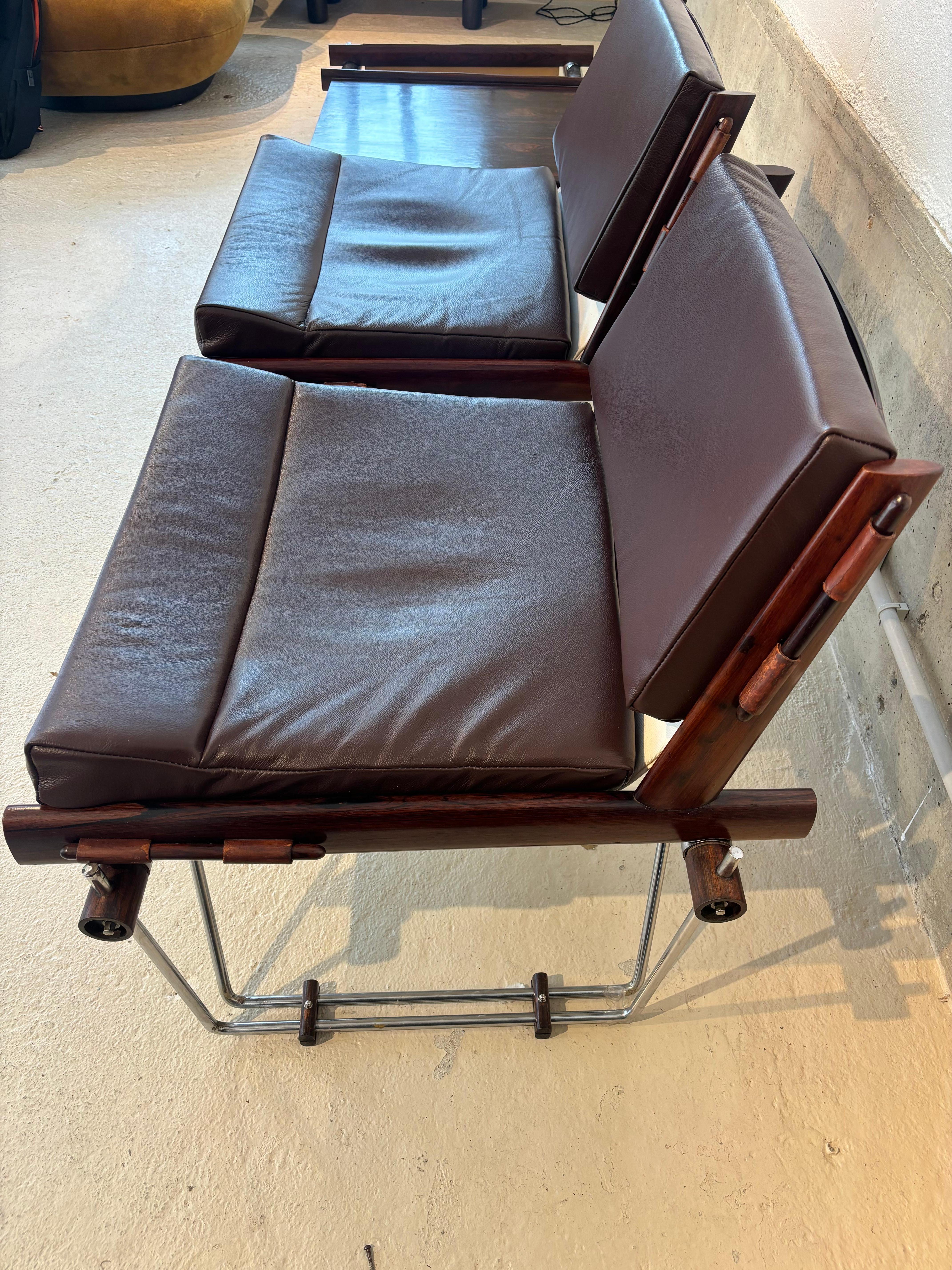 Rare canapé MP 123 de Percival Lafer en vente 2