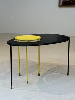 Scarce original kangourou side table by Mathieu Matégot