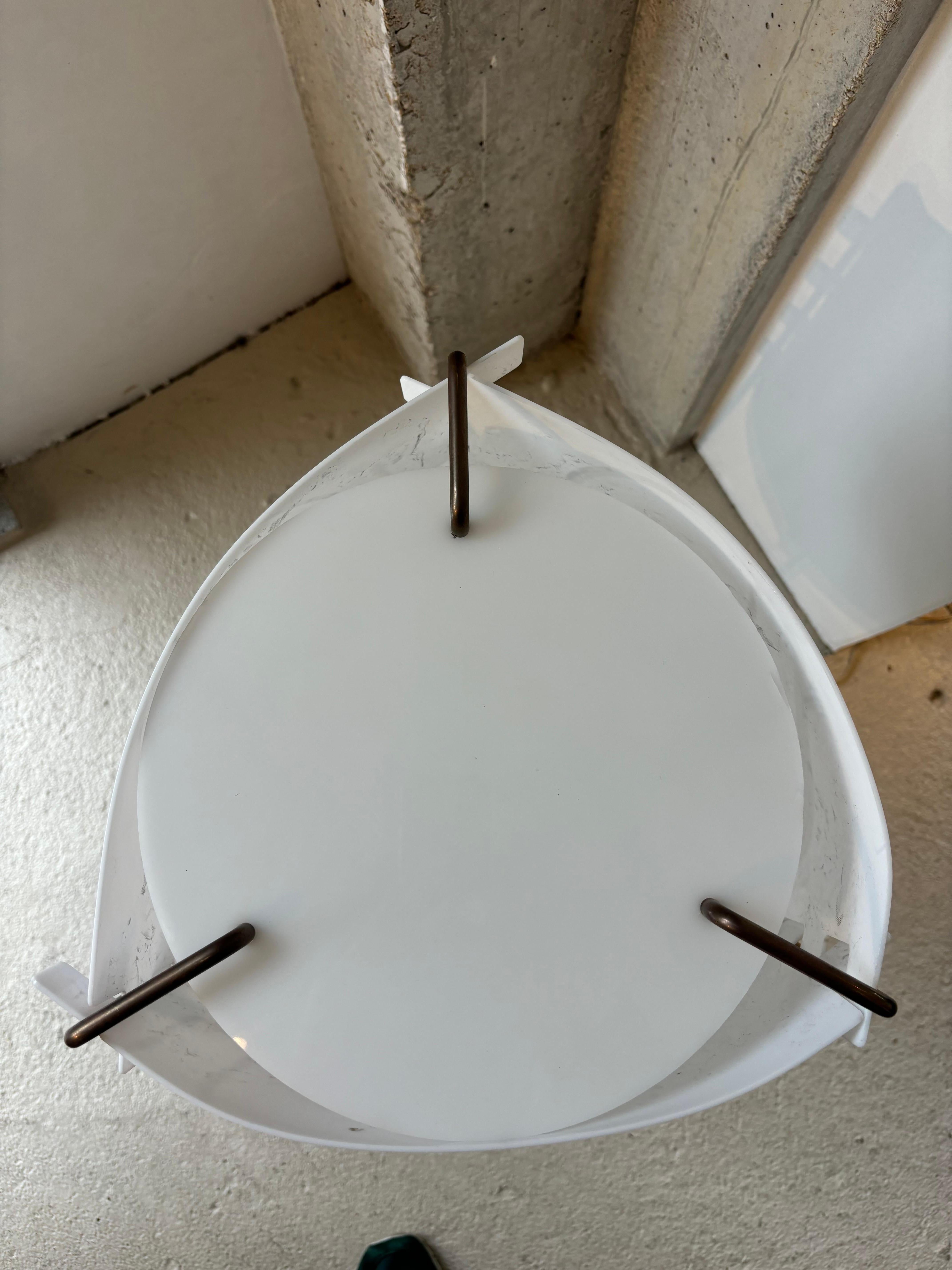 Seltene originale M4-Stehlampe von Joseph André Motte im Angebot 8
