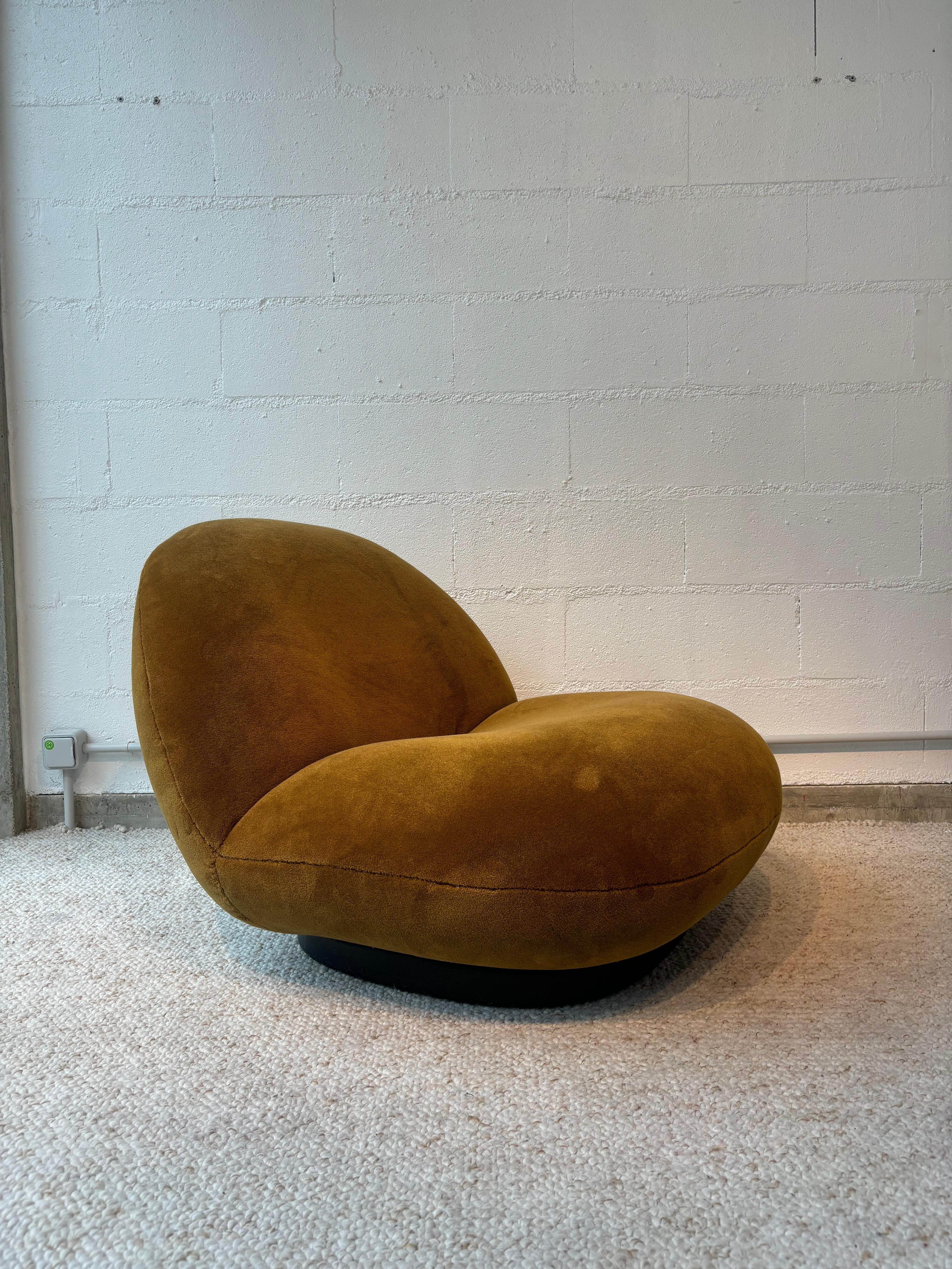 Rare chaise à pantoufles Pacha originale de Pierre Paulin en vente 4