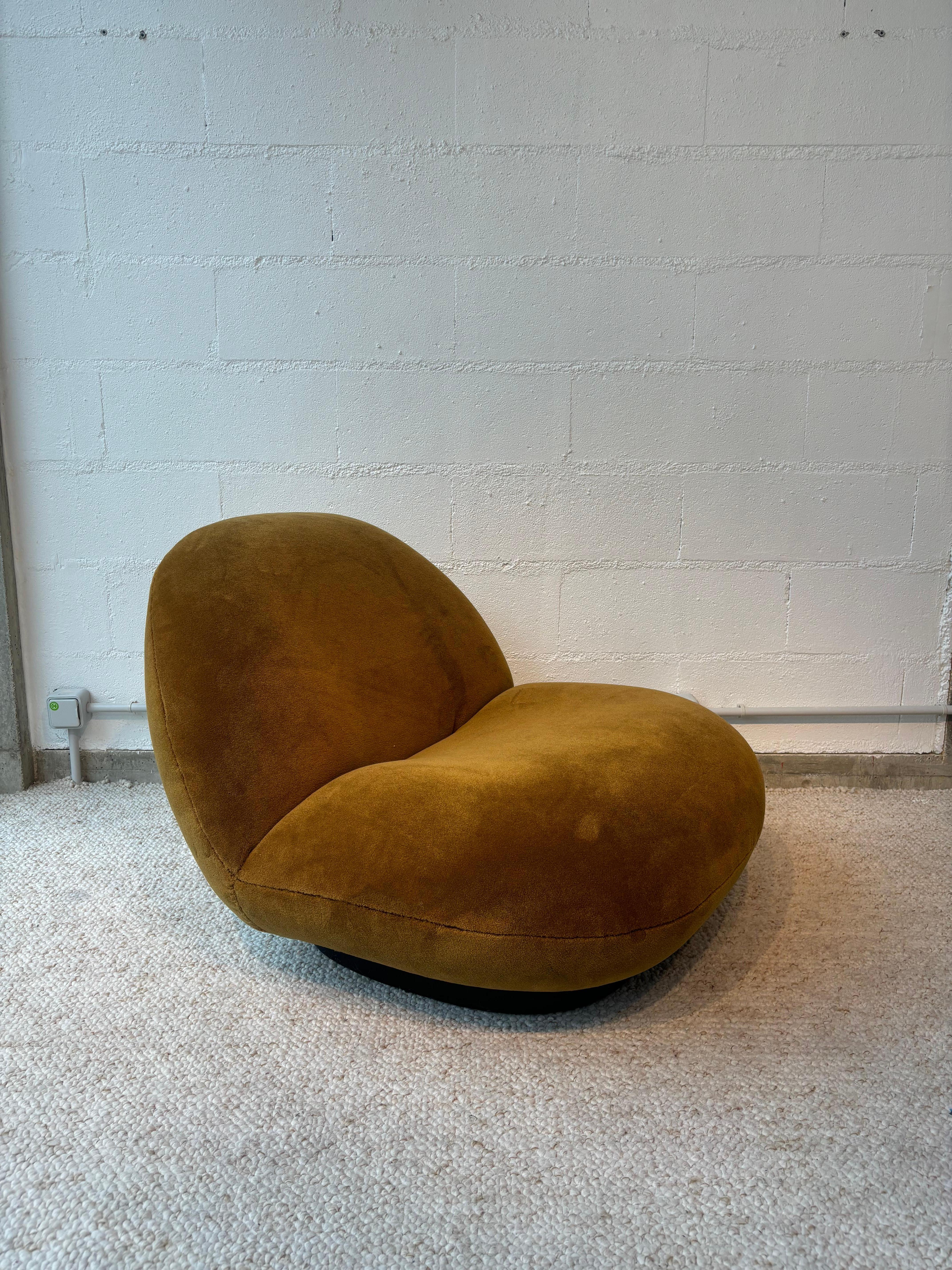 Rare chaise à pantoufles Pacha originale de Pierre Paulin en vente 5