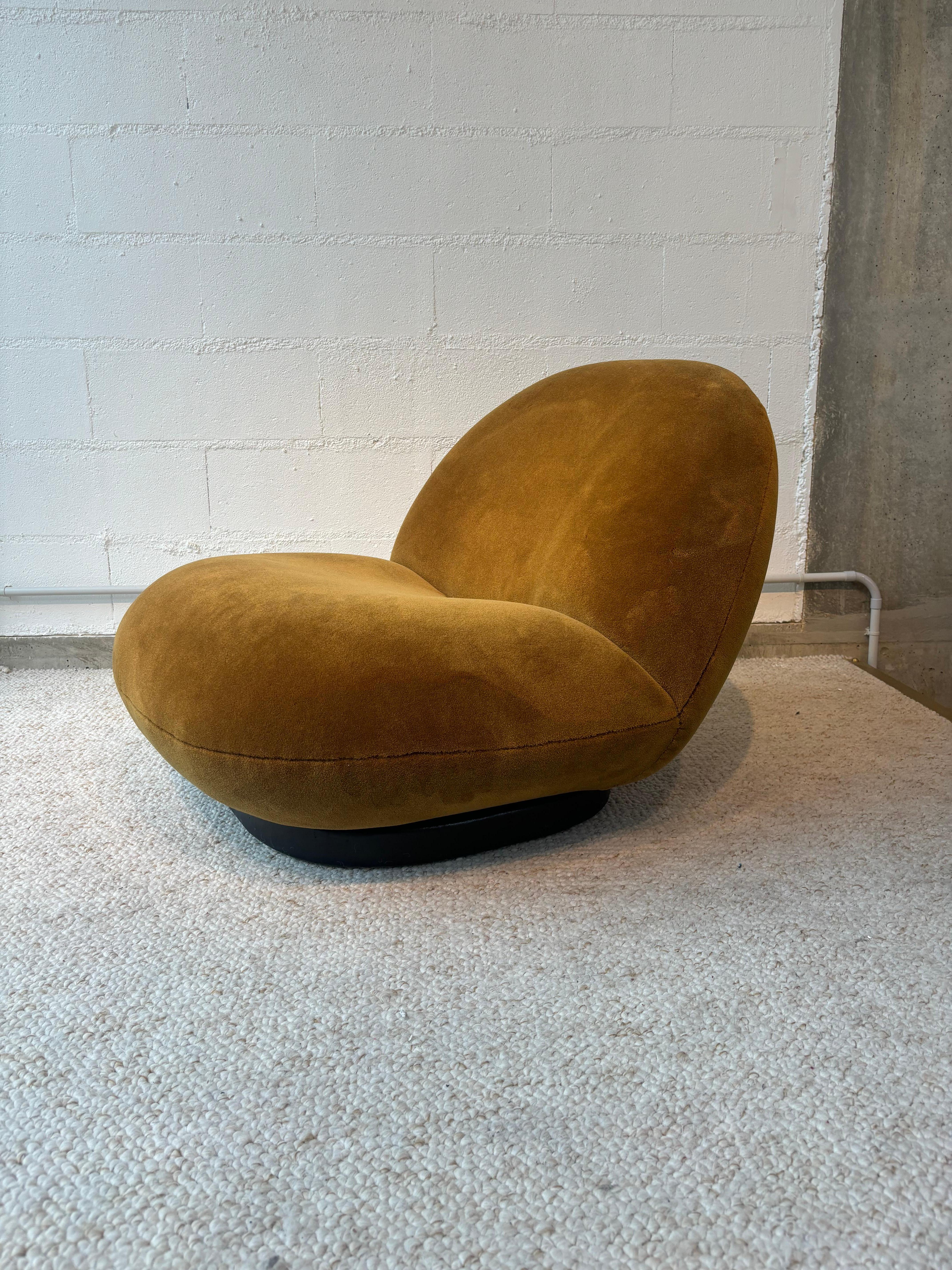Rare chaise à pantoufles Pacha originale de Pierre Paulin en vente 8
