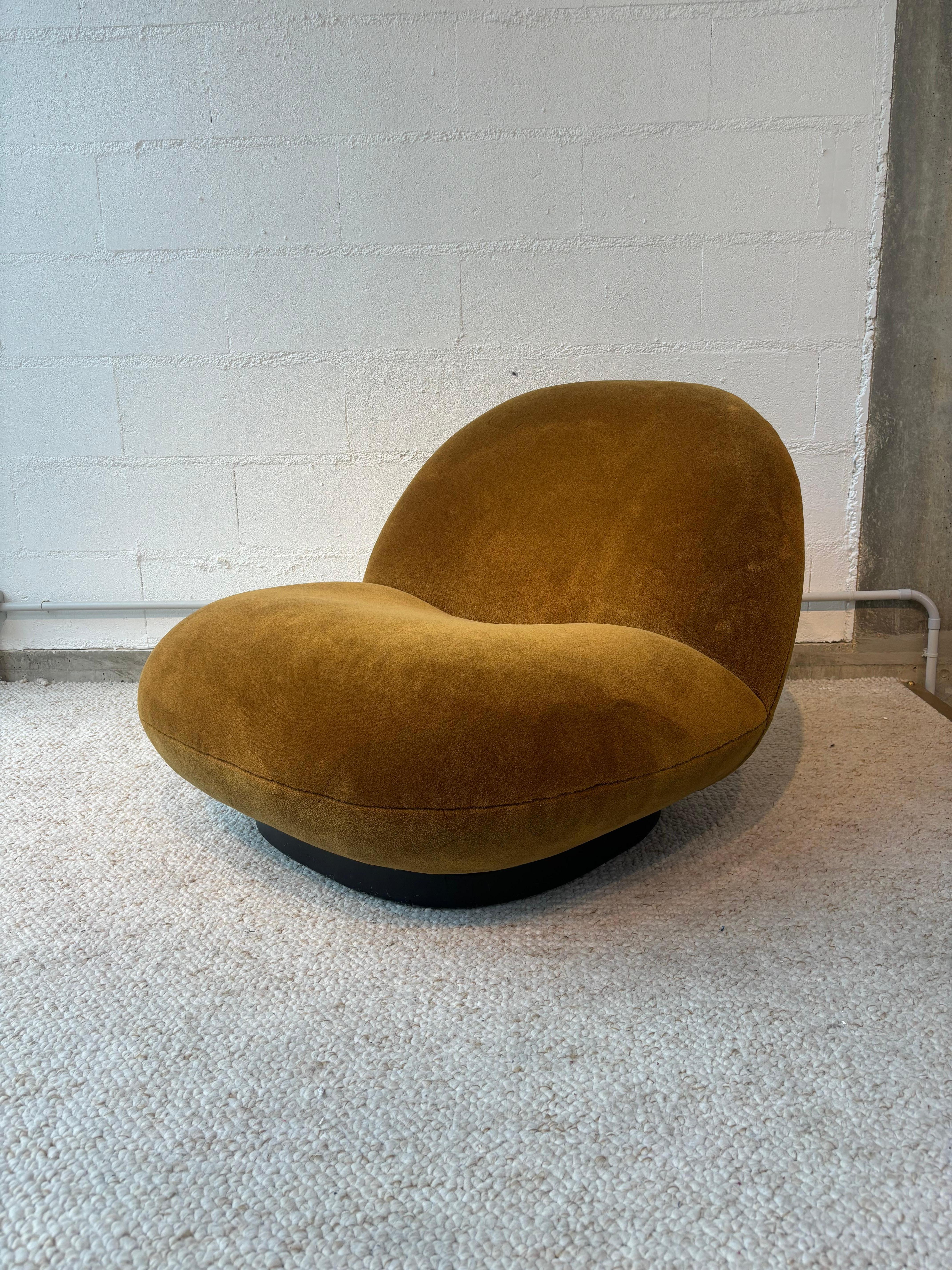 Rare chaise à pantoufles Pacha originale de Pierre Paulin en vente 11