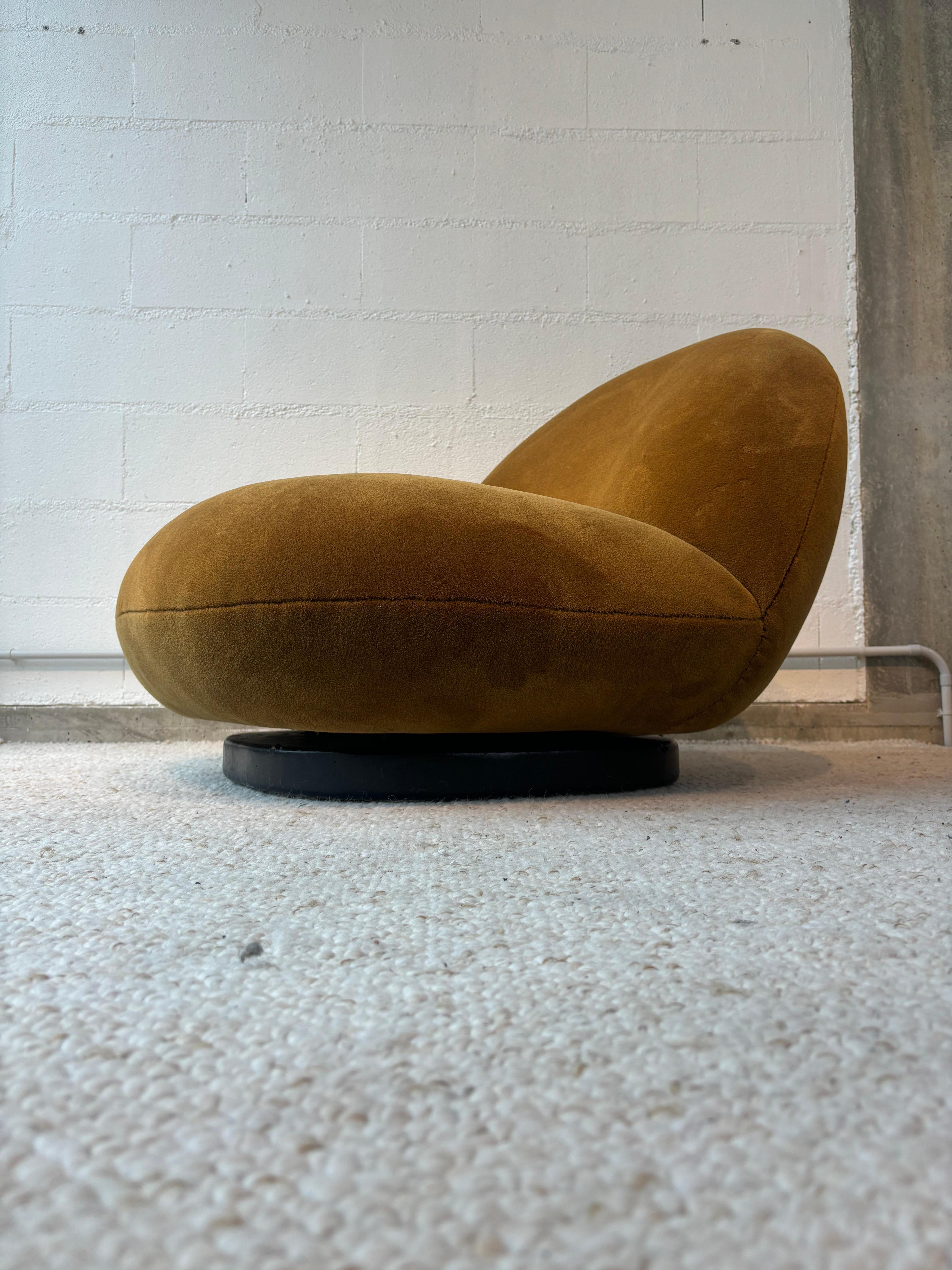 Rare chaise à pantoufles Pacha originale de Pierre Paulin en vente 13