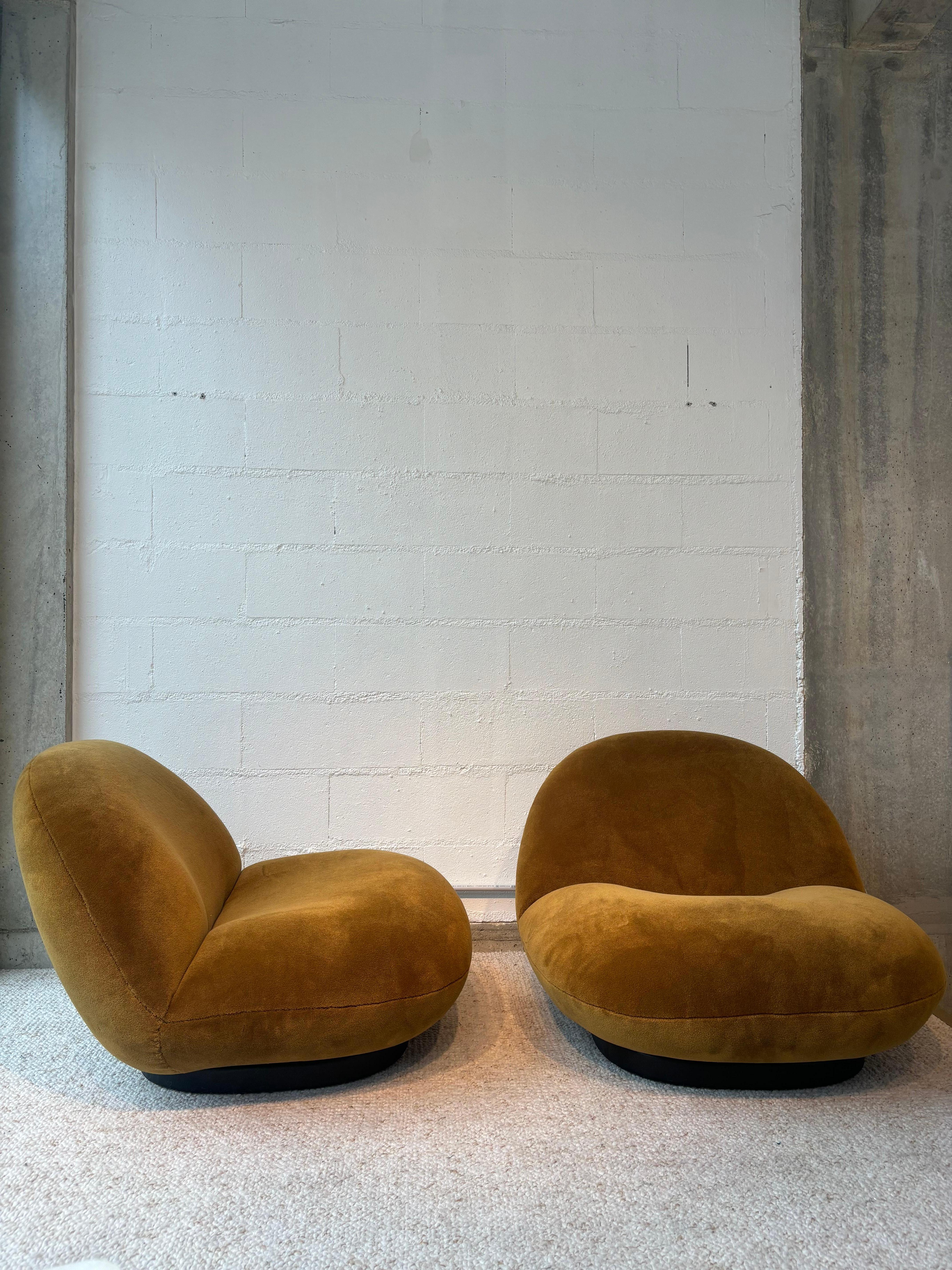 Rare chaise à pantoufles Pacha originale de Pierre Paulin Excellent état - En vente à SAINT-OUEN-SUR-SEINE, FR