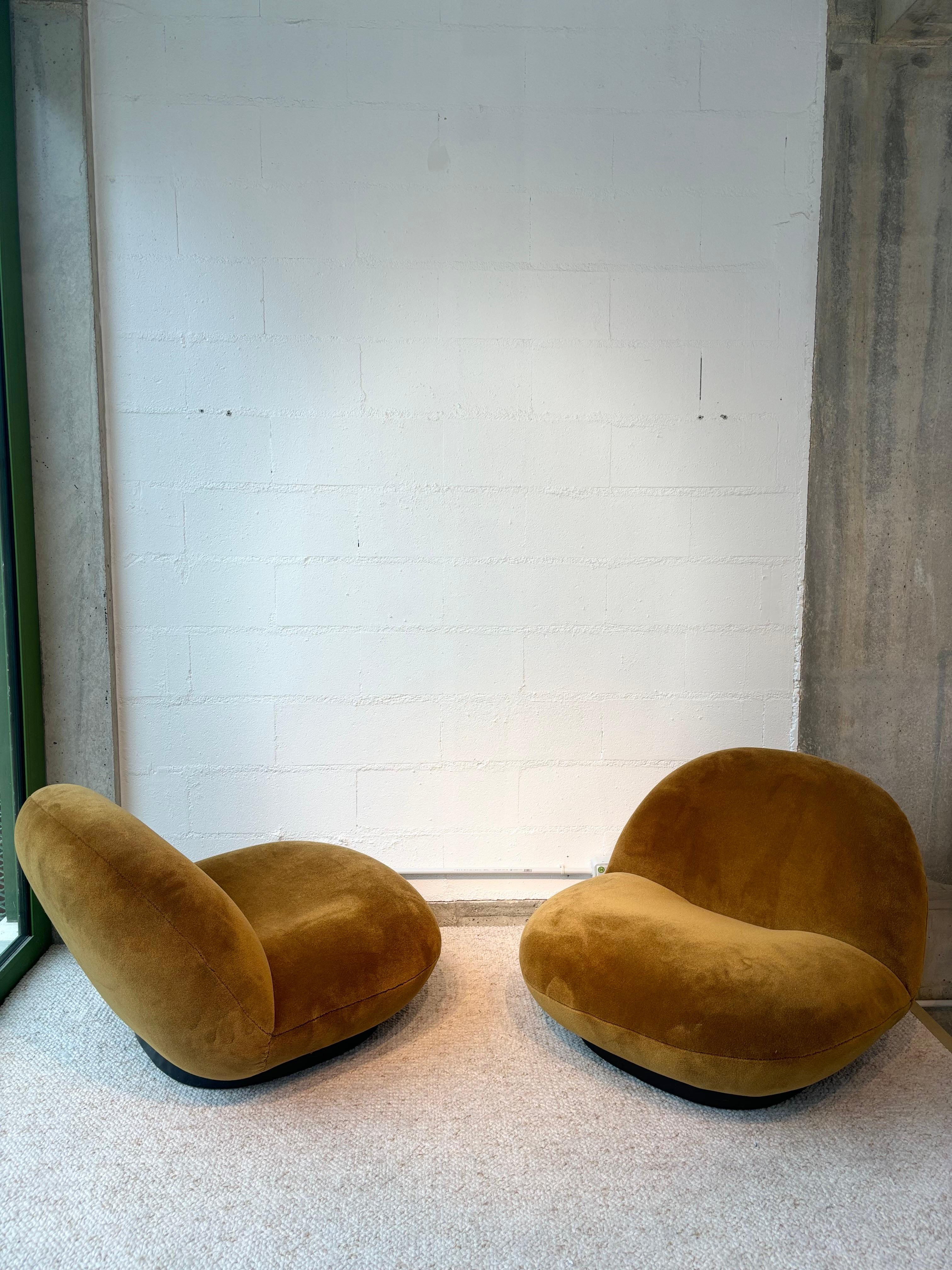 Rare chaise à pantoufles Pacha originale de Pierre Paulin en vente 1