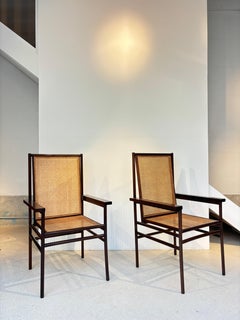 Scarce pair of estolril chairs by Joaquim Tenreiro