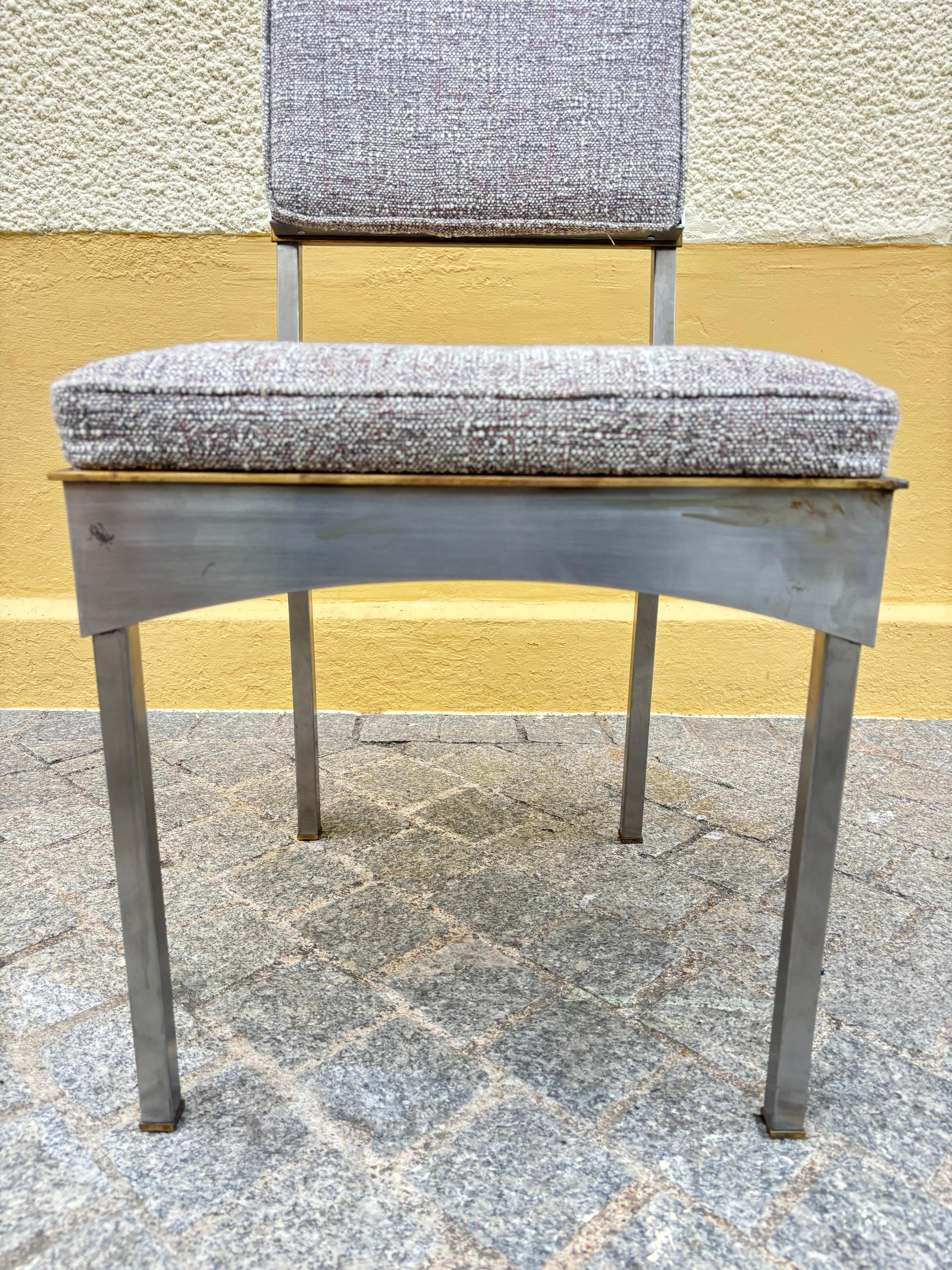 Scarce set of 12 chairs by Daniel Passegrimaud For Sale 5