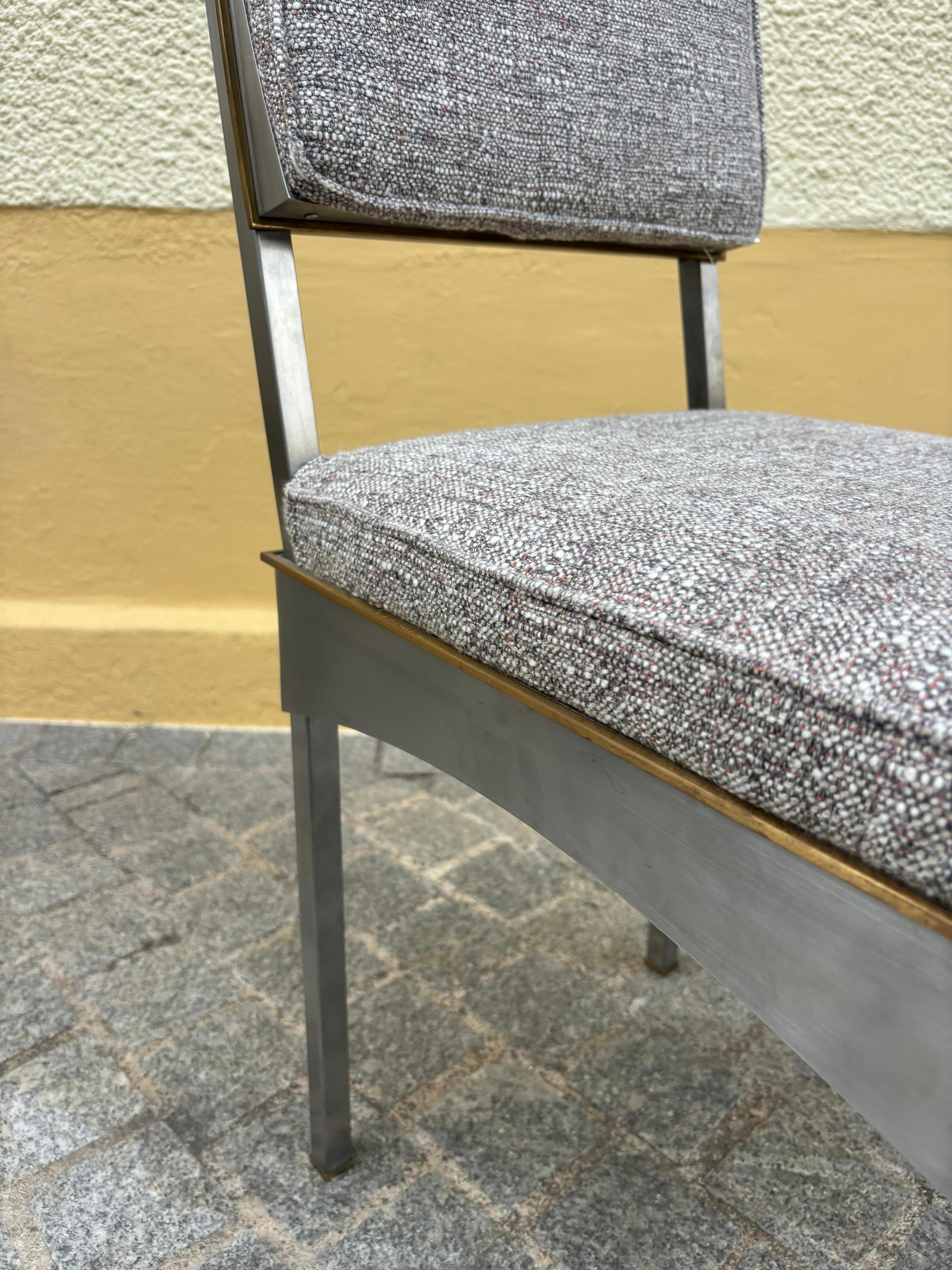 Scarce set of 12 chairs by Daniel Passegrimaud For Sale 8