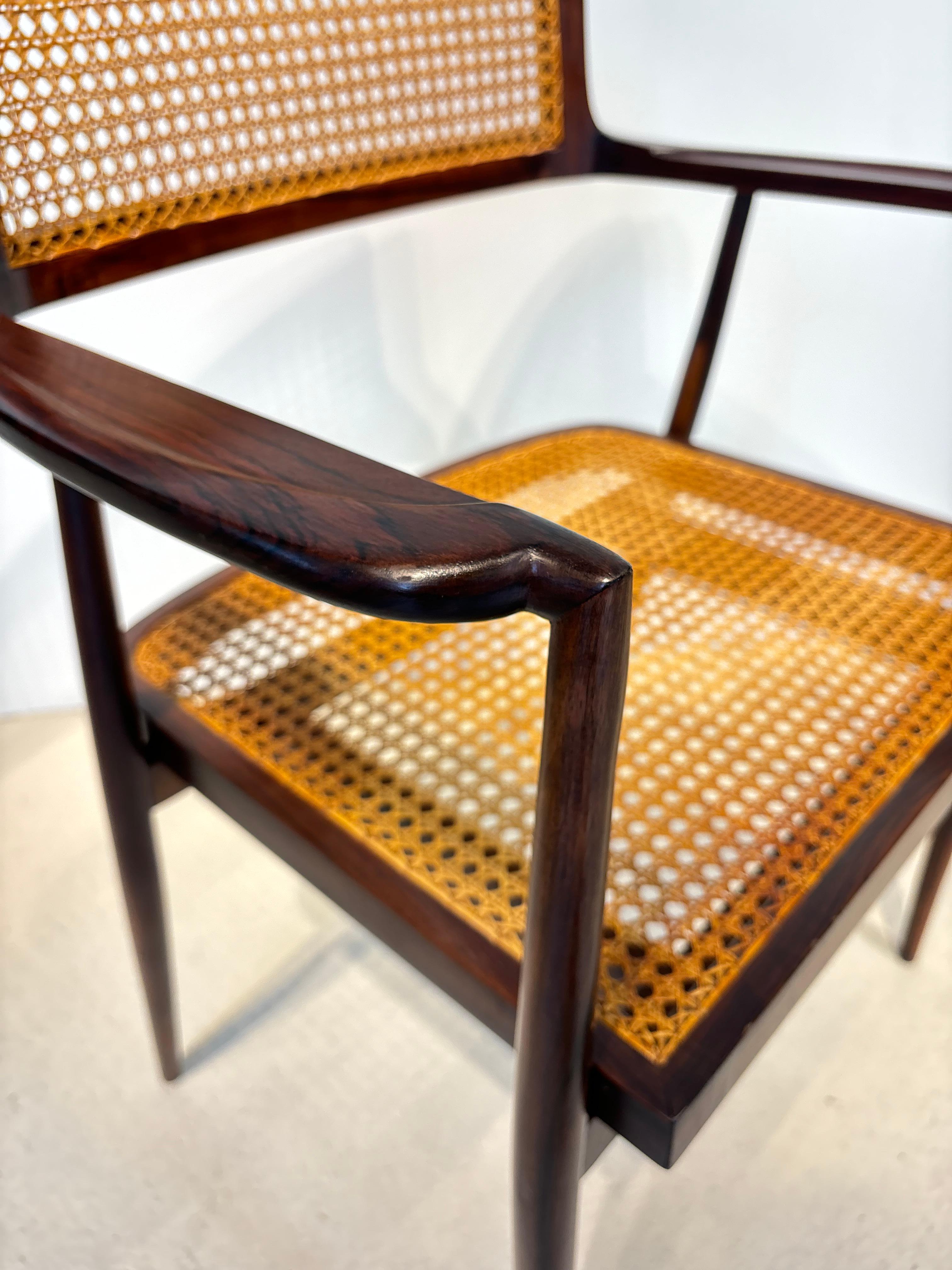 Rare ensemble de fauteuils Joaquim Tenreiro en vente 8