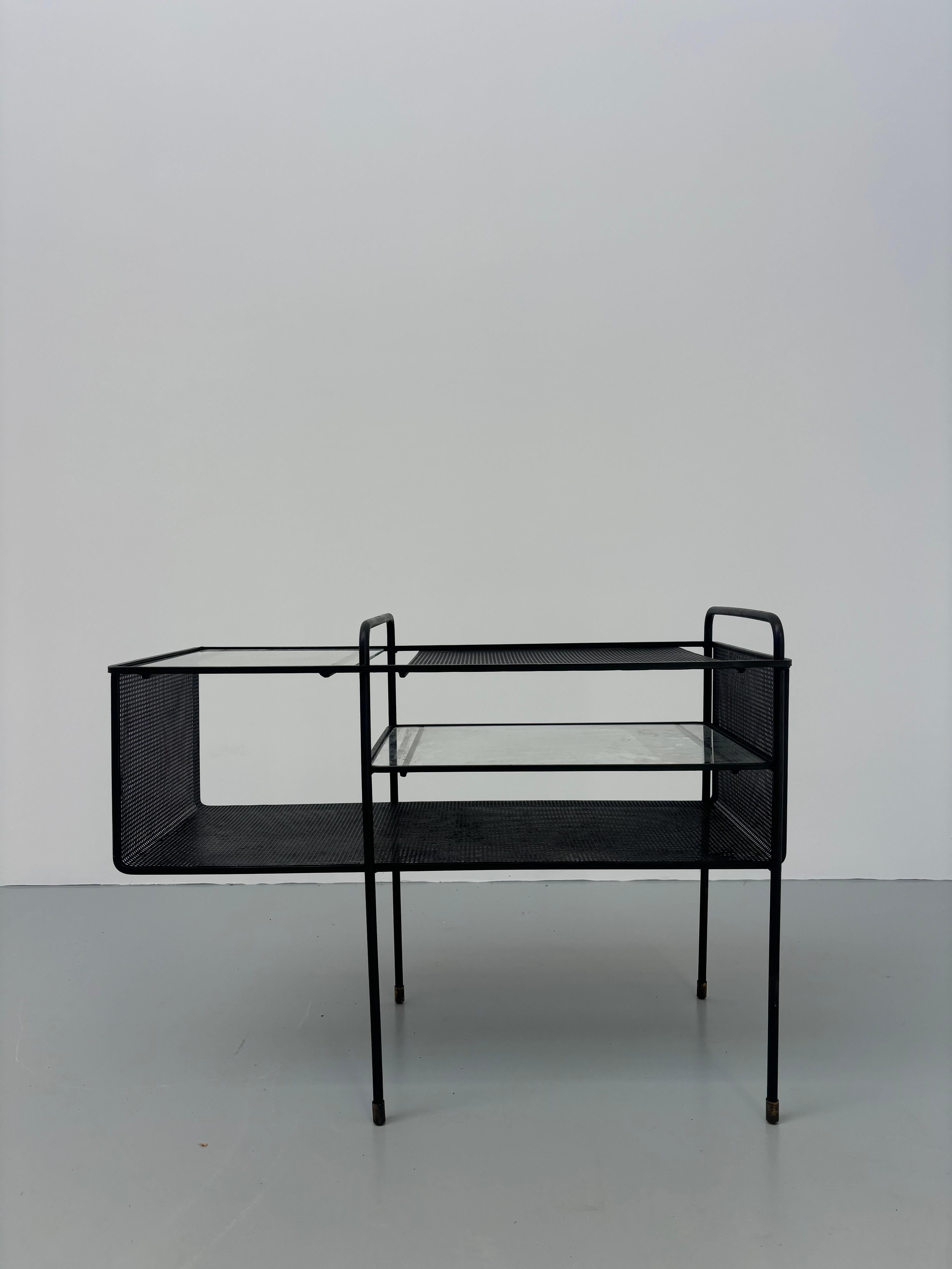 Mid-Century Modern Scarce side table by Mathieu Matégot For Sale