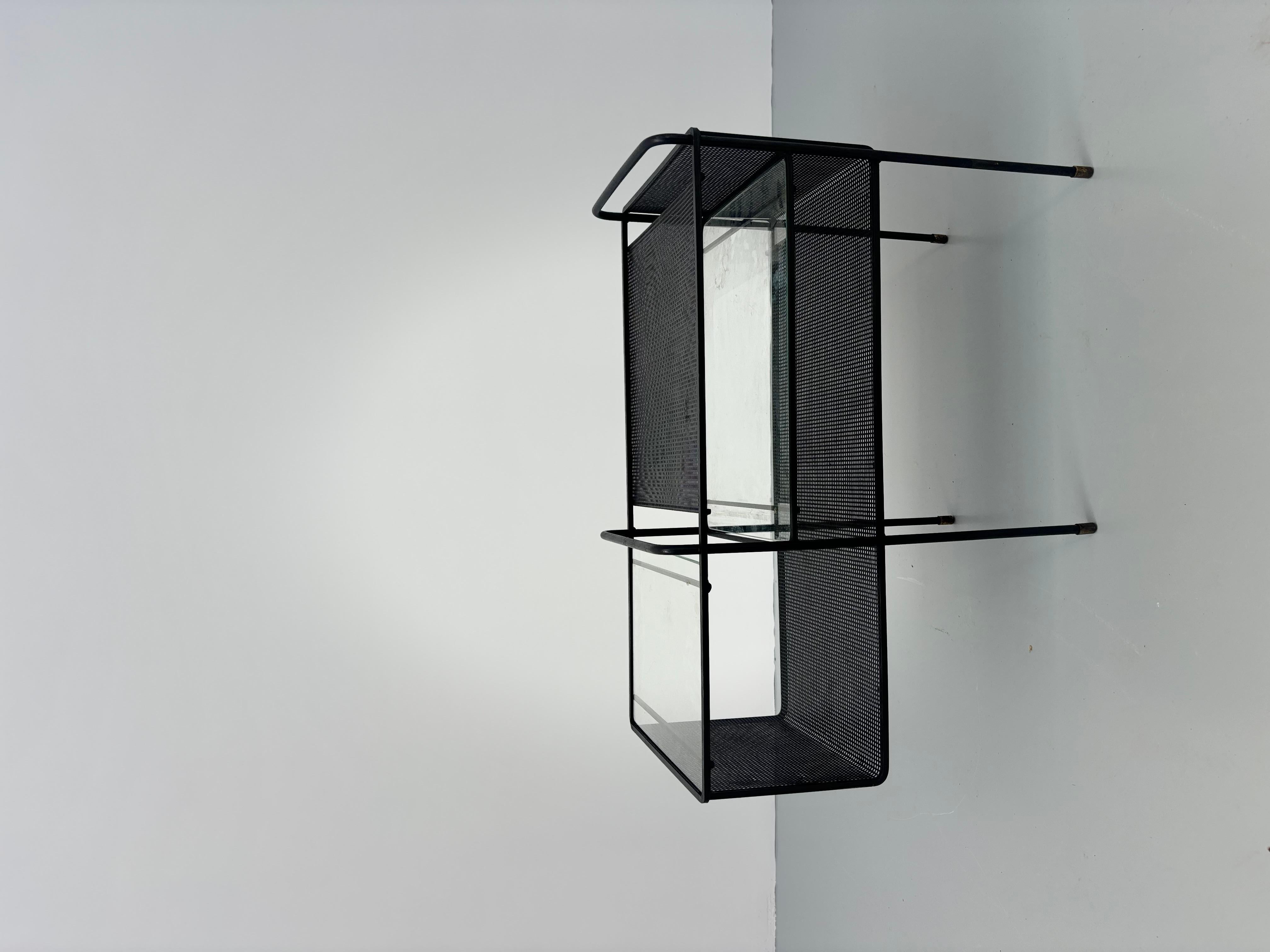 Scarce side table by Mathieu Matégot For Sale 2