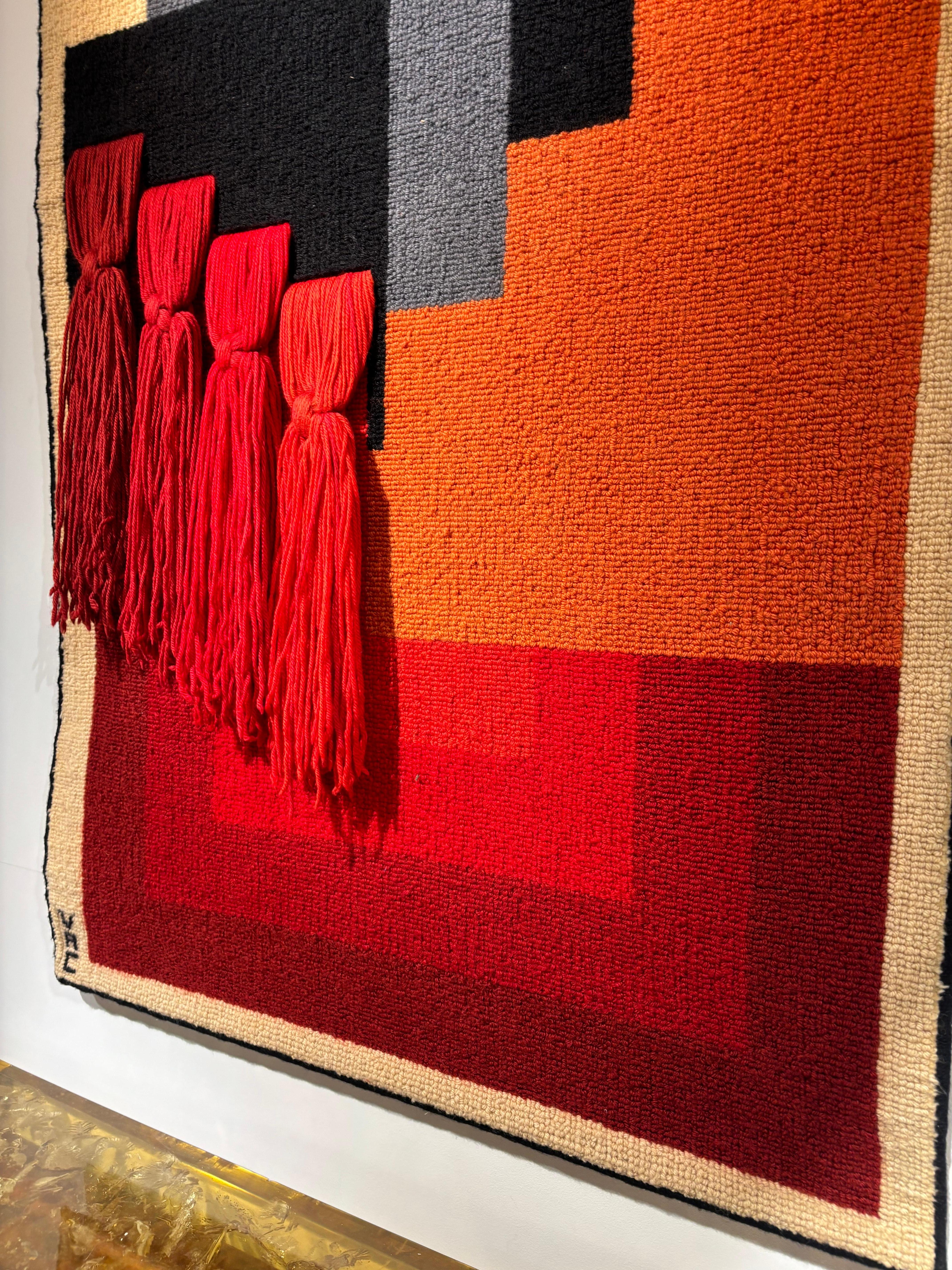 Knapper Wandteppich von VAC im Angebot 8