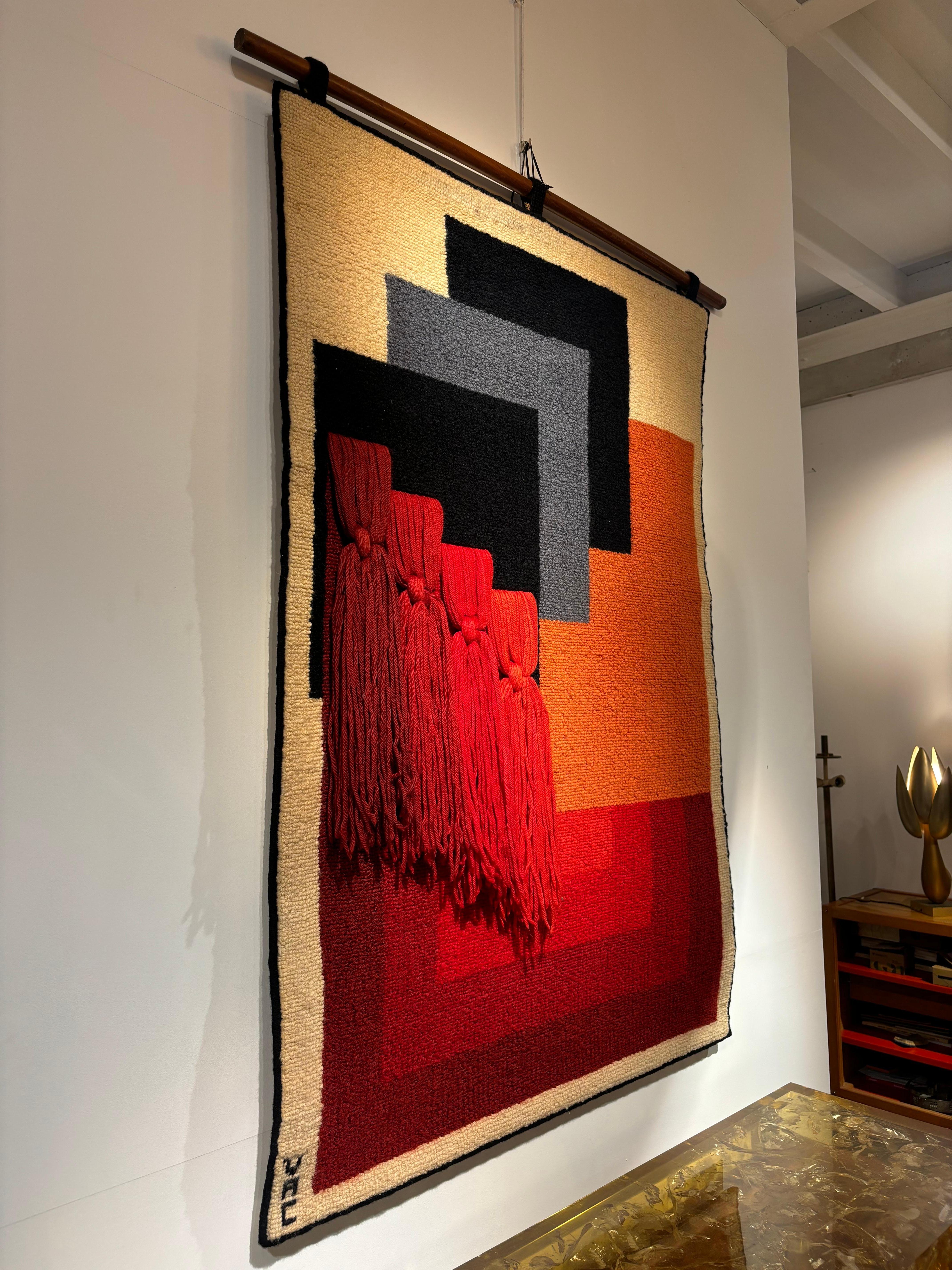 Knapper Wandteppich von VAC (Brasilianisch) im Angebot