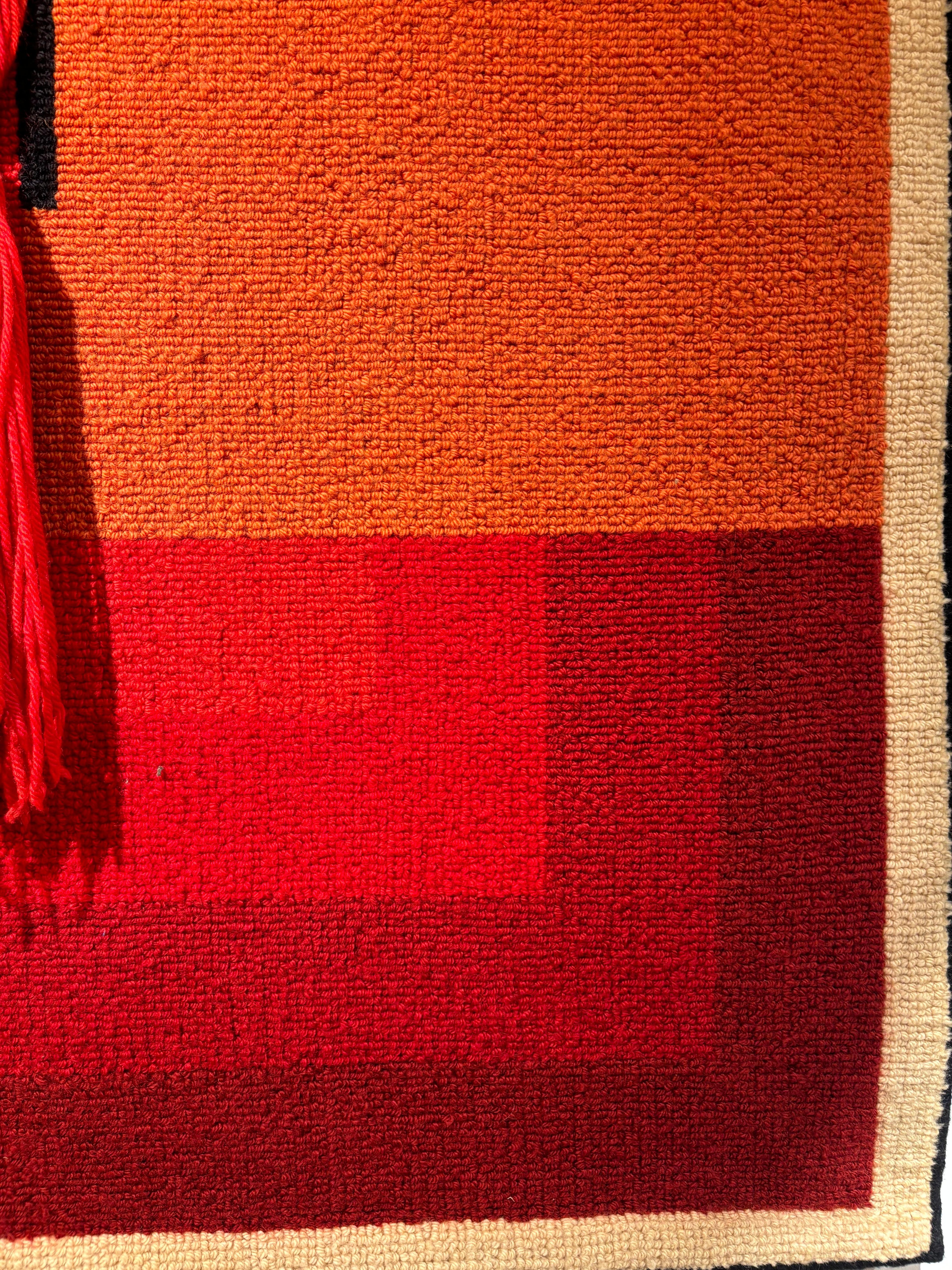 Knapper Wandteppich von VAC (Wolle) im Angebot