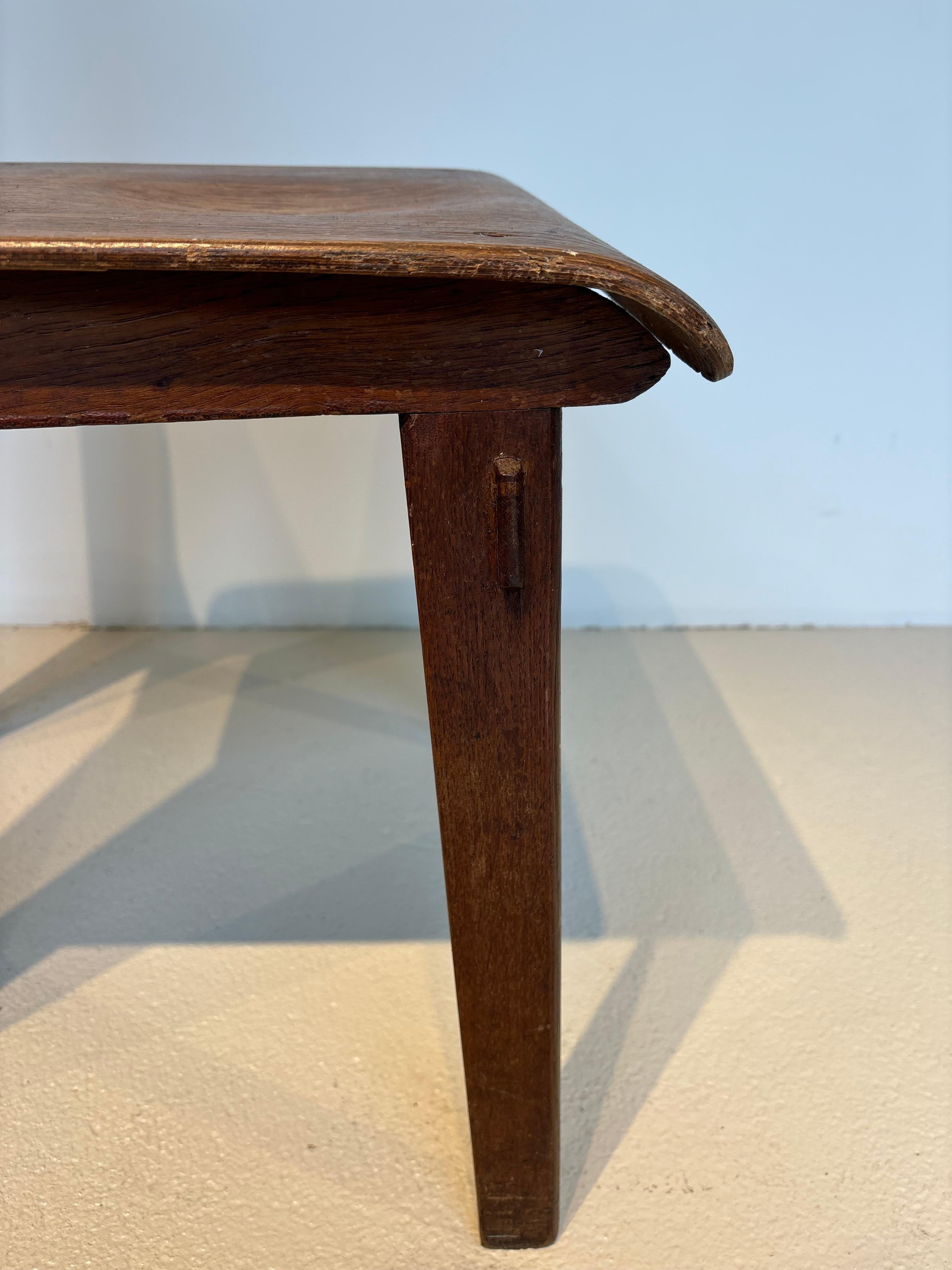 Scarce « tout bois » chair by Jean Prouvé 11