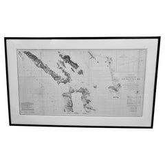 Scarce U.S. Coast Survey Map Depicting Entrance to San Francisco Bay Dated 1856