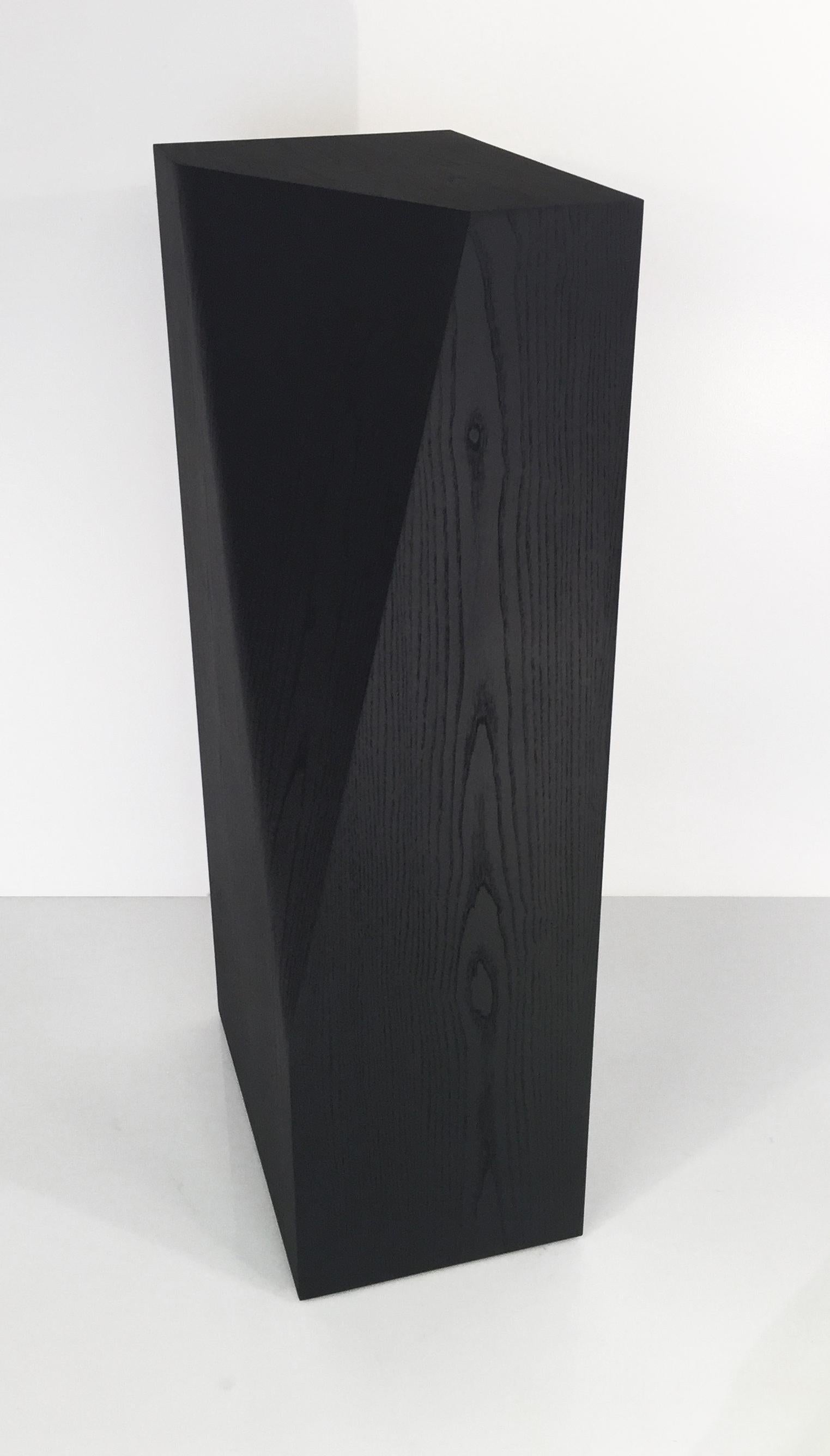 Minimalist 'scarecrow' william earle's modernist pedestal still made by hand by the artist