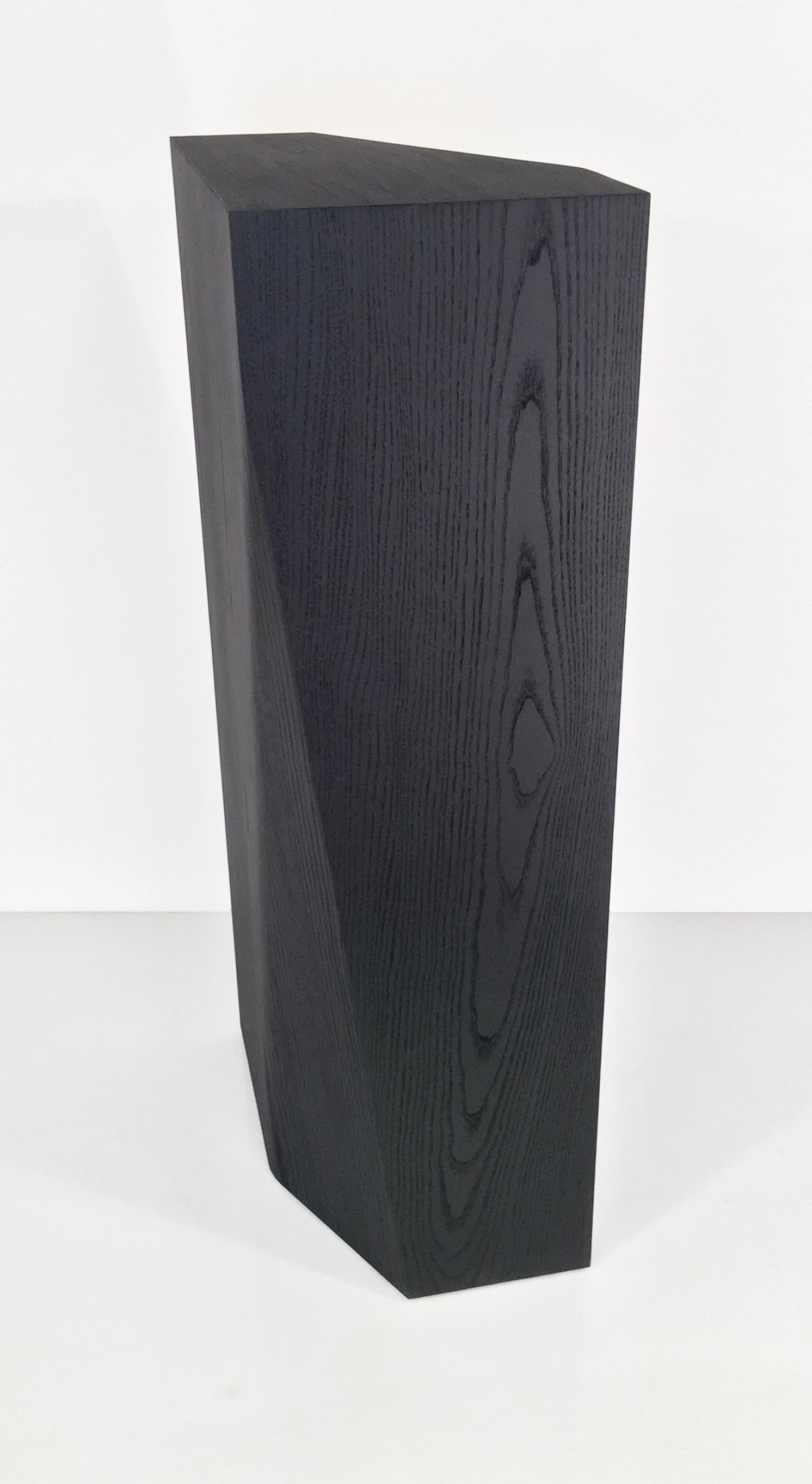 Contemporary 'scarecrow' william earle's modernist pedestal still made by hand by the artist