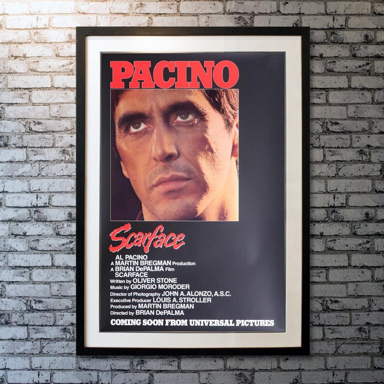 Scarface '1983' Poster For Sale at 1stDibs