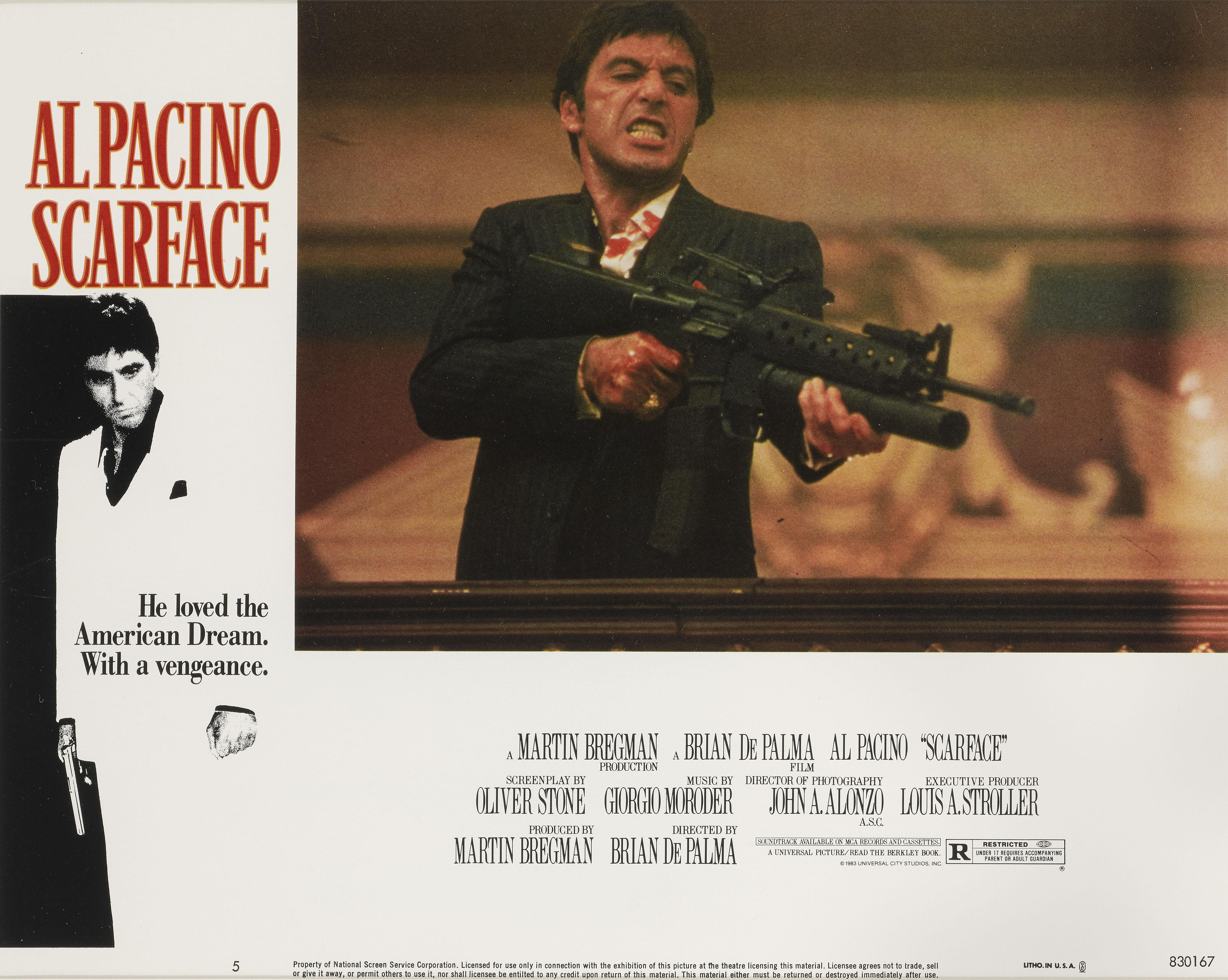 Scarface im Zustand „Hervorragend“ im Angebot in London, GB