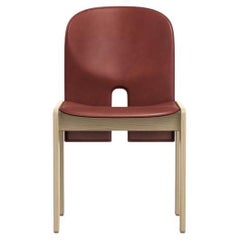Scarpa 121 Chair in Wood and Leather by Afra & Tobia Scarpa