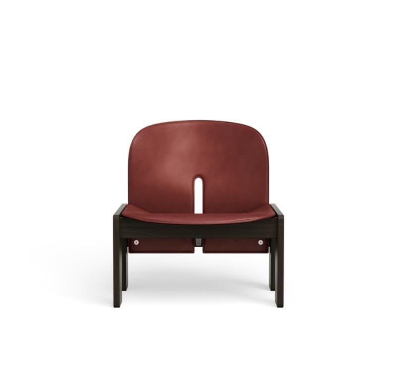 Danois Chaise Scarpa 925 en bois et cuir d'Afra et Tobias Scarpa 1966 en vente