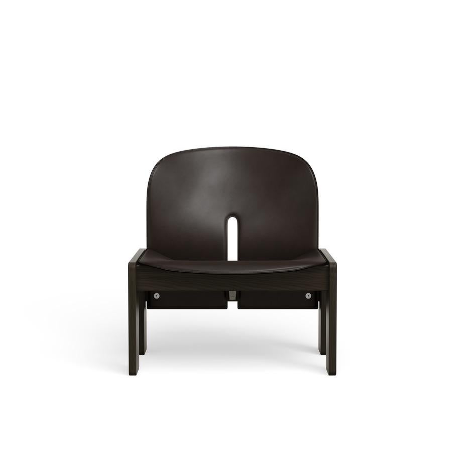 Scarpa Chair 925 in Wood and Leather by Afra and Tobias Scarpa 1966 In New Condition For Sale In Barcelona, Barcelona