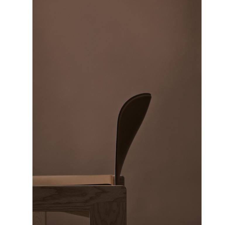 Scarpa Chair 925 in Wood and Leather by Afra and Tobias Scarpa 1966 For Sale 2