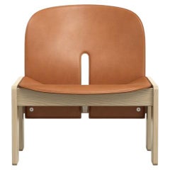 Scarpa Chair 925 in Wood and Leather by Afra and Tobias Scarpa 1966