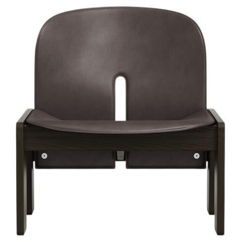 Scarpa Chair 925 in Wood and Leather by Afra and Tobias Scarpa 1966