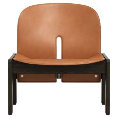 Scarpa Chair 925 in Wood and Leather by Afra and Tobias Scarpa 1966