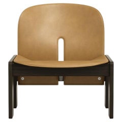 Scarpa Chair 925 in Wood and Leather by Afra and Tobias Scarpa 1966