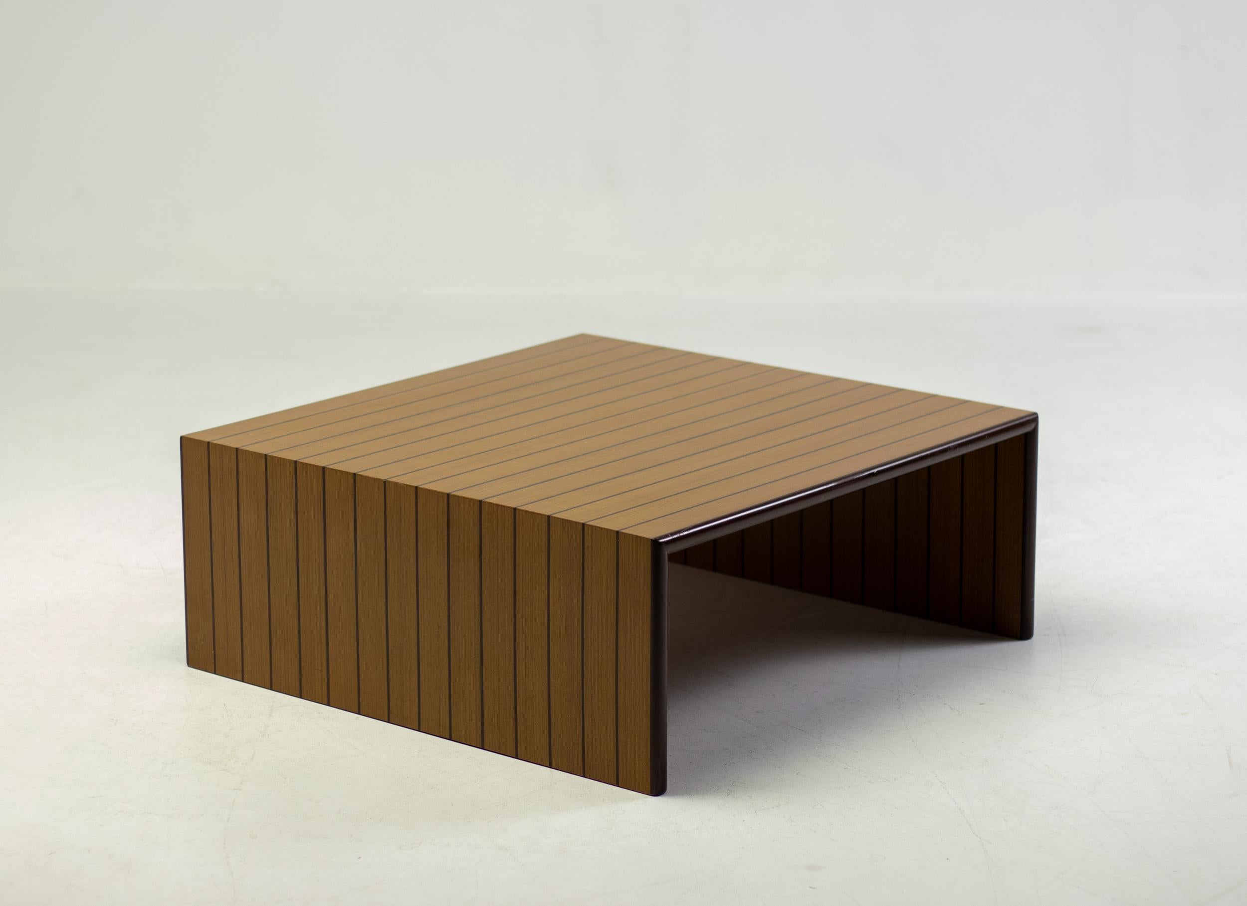 Plywood Scarpa Coffee Tables, Italy For Sale