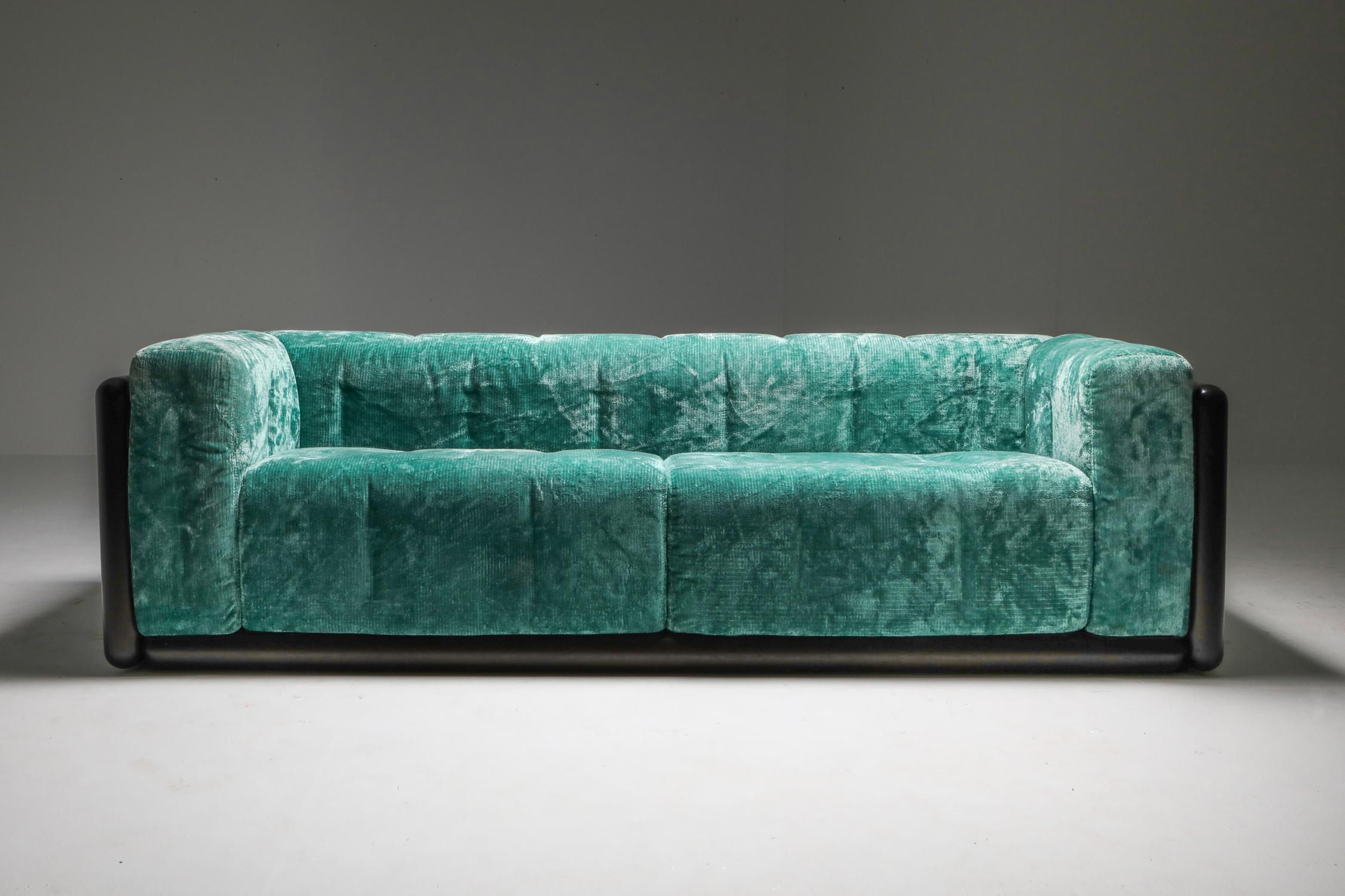 Leather Scarpa 'Cornaro' Sofa