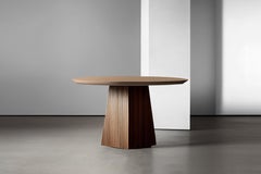 Scarpa Dining Table A, Round Table for 6 by Nono