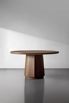 Scarpa Dining Table B, Round Table for 6 by Nono