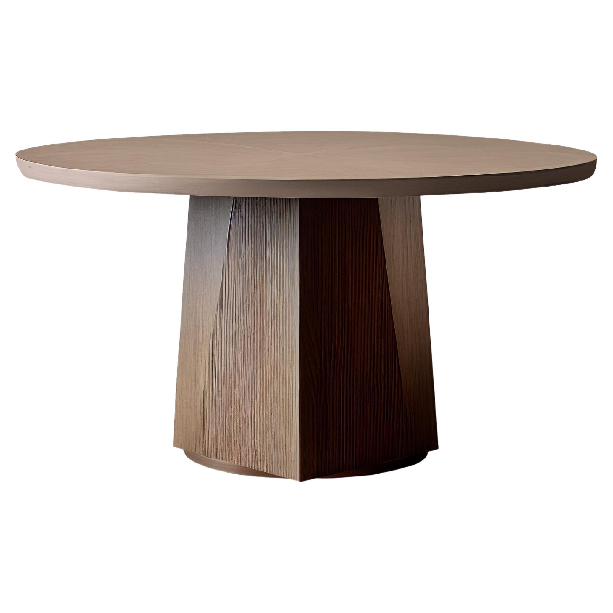 Scarpa Dining Table C, Round Table for 6 by Nono