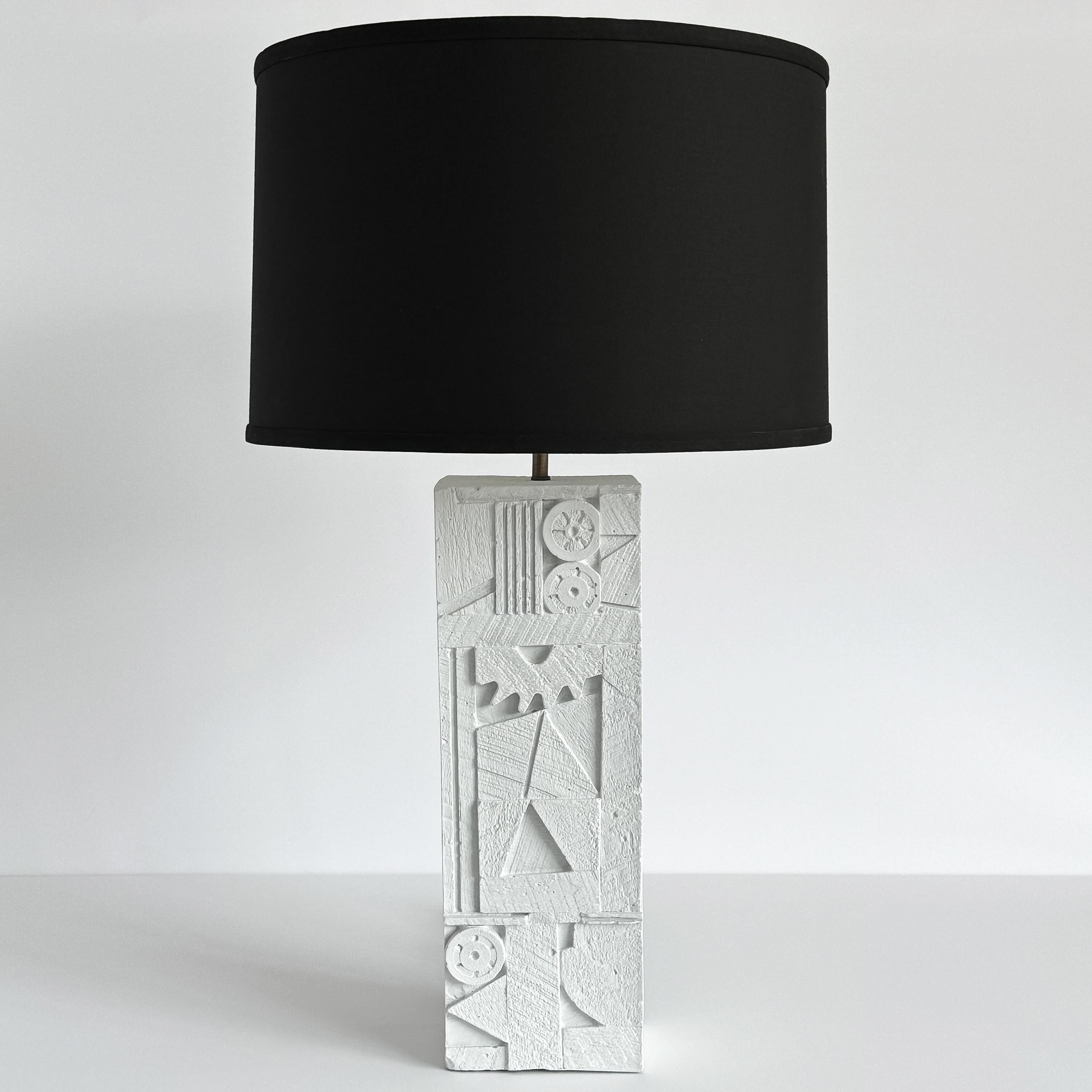 Moderne Lampes de table en plâtre 
