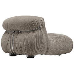 Scarpa 
Soriana
 Element in Grey Striped Fabric