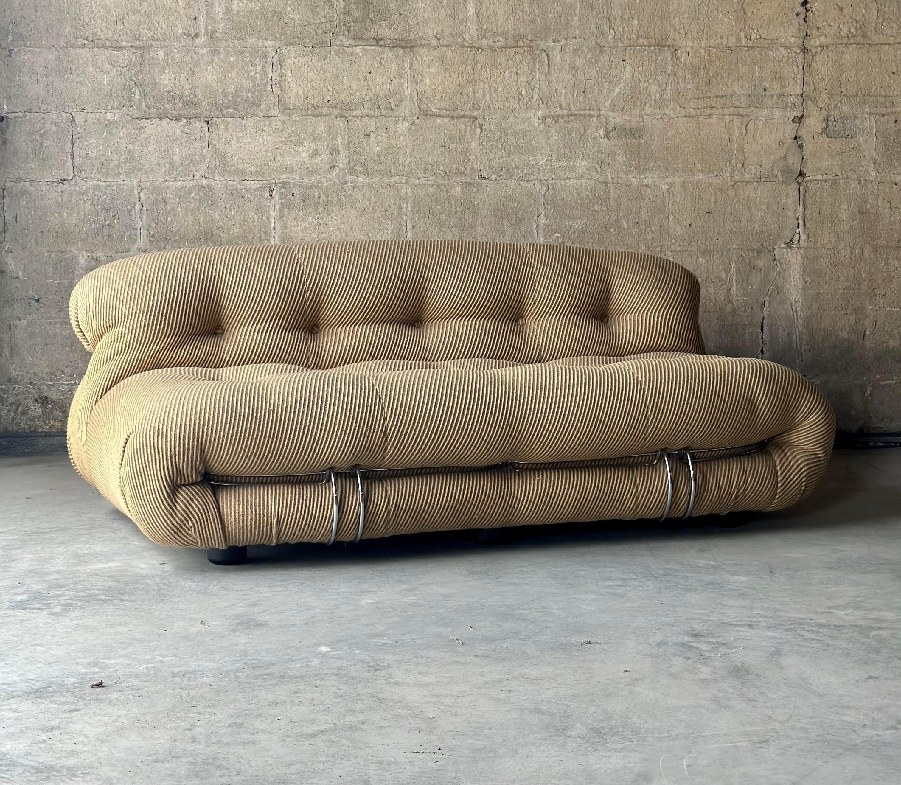 Wool Scarpa ‘Soriana’ Sofa Set and Chair - 3pcs