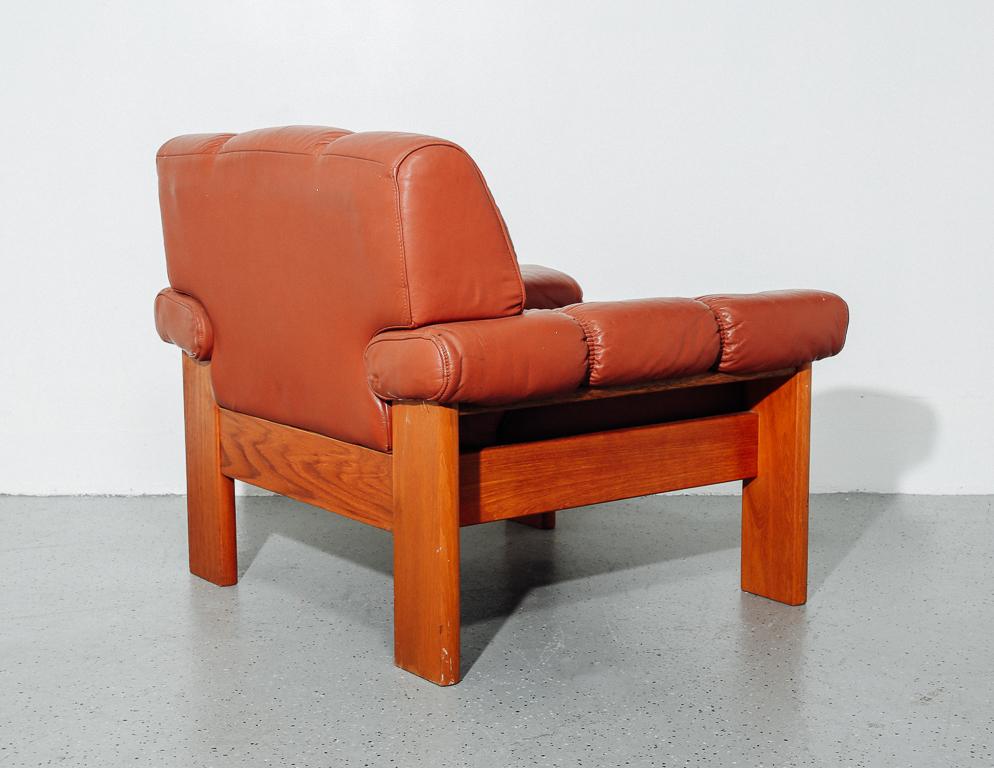 Mid-Century Modern Scarpa Style Lounge Chair by Ekornes, Norway