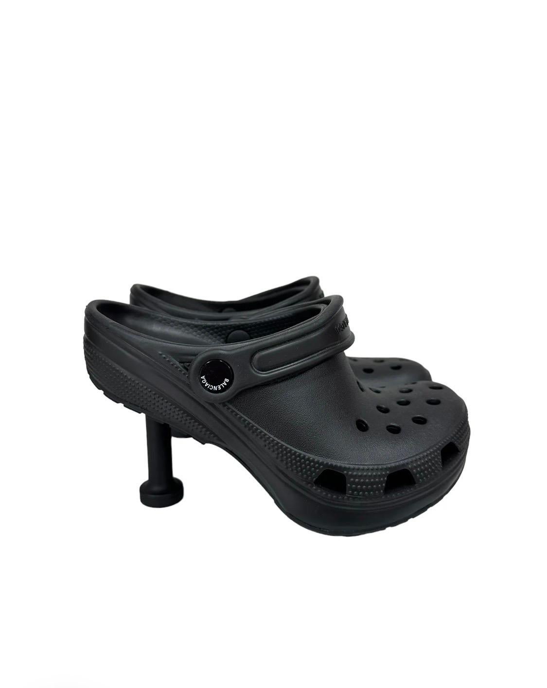 Scarpe Balenciaga X Crocs Pumps Madame 80 For Sale 2