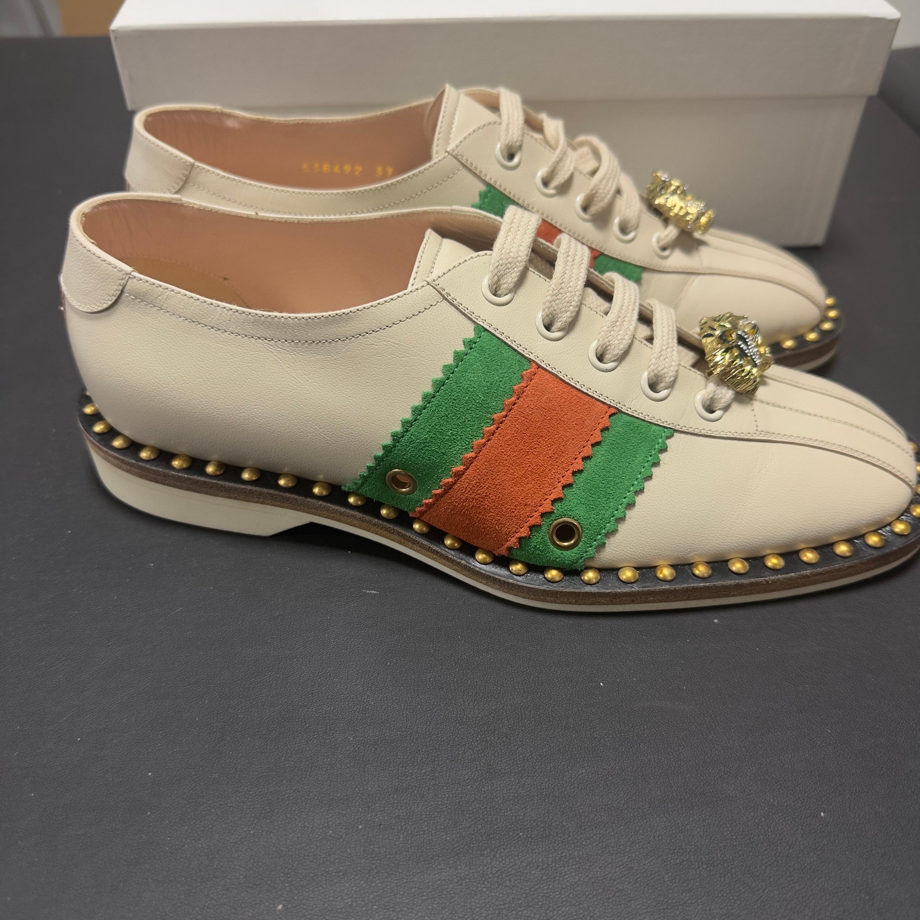 Scarpe Gucci sfilata autunno inverno 2018 nuove In New Condition In Basaluzzo, IT