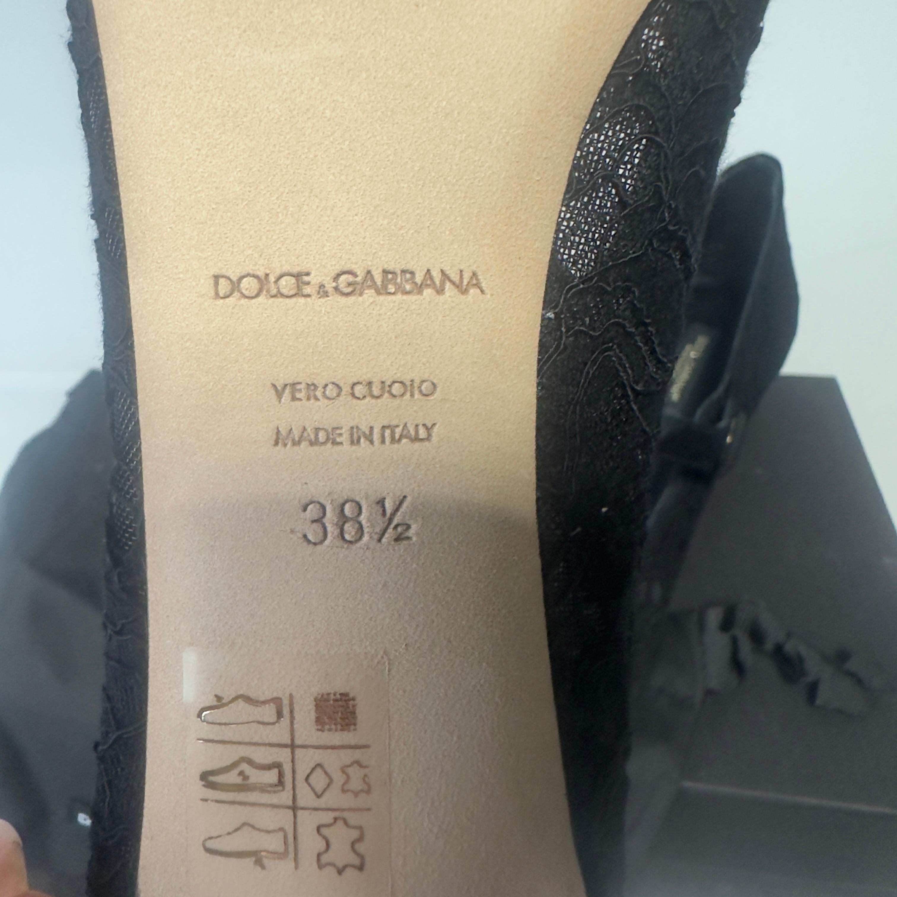 Dolce&Gabbana Mary Jane Shoes New For Sale 10