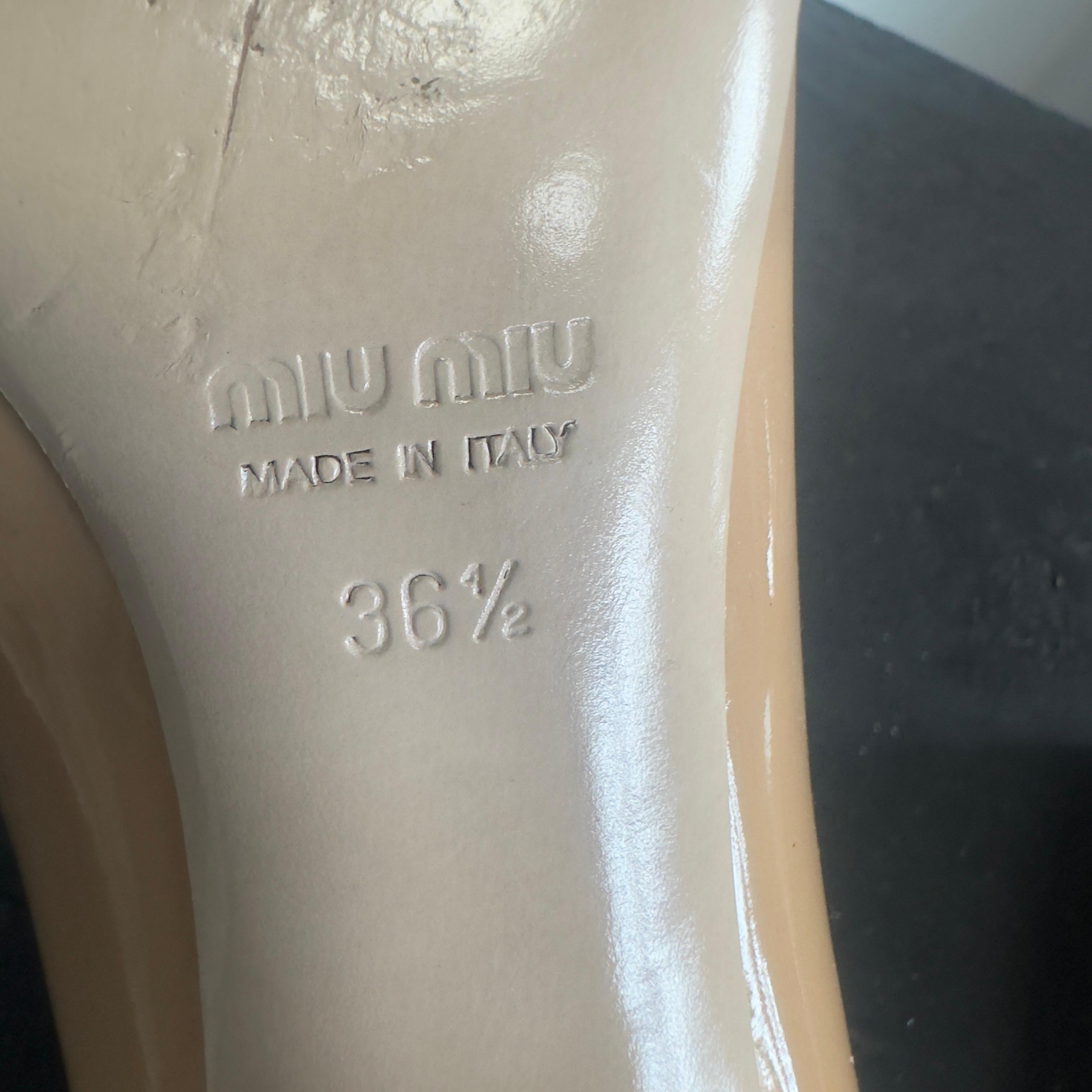 Scarpe Miu Miu in ottime condizioni in vendita 5