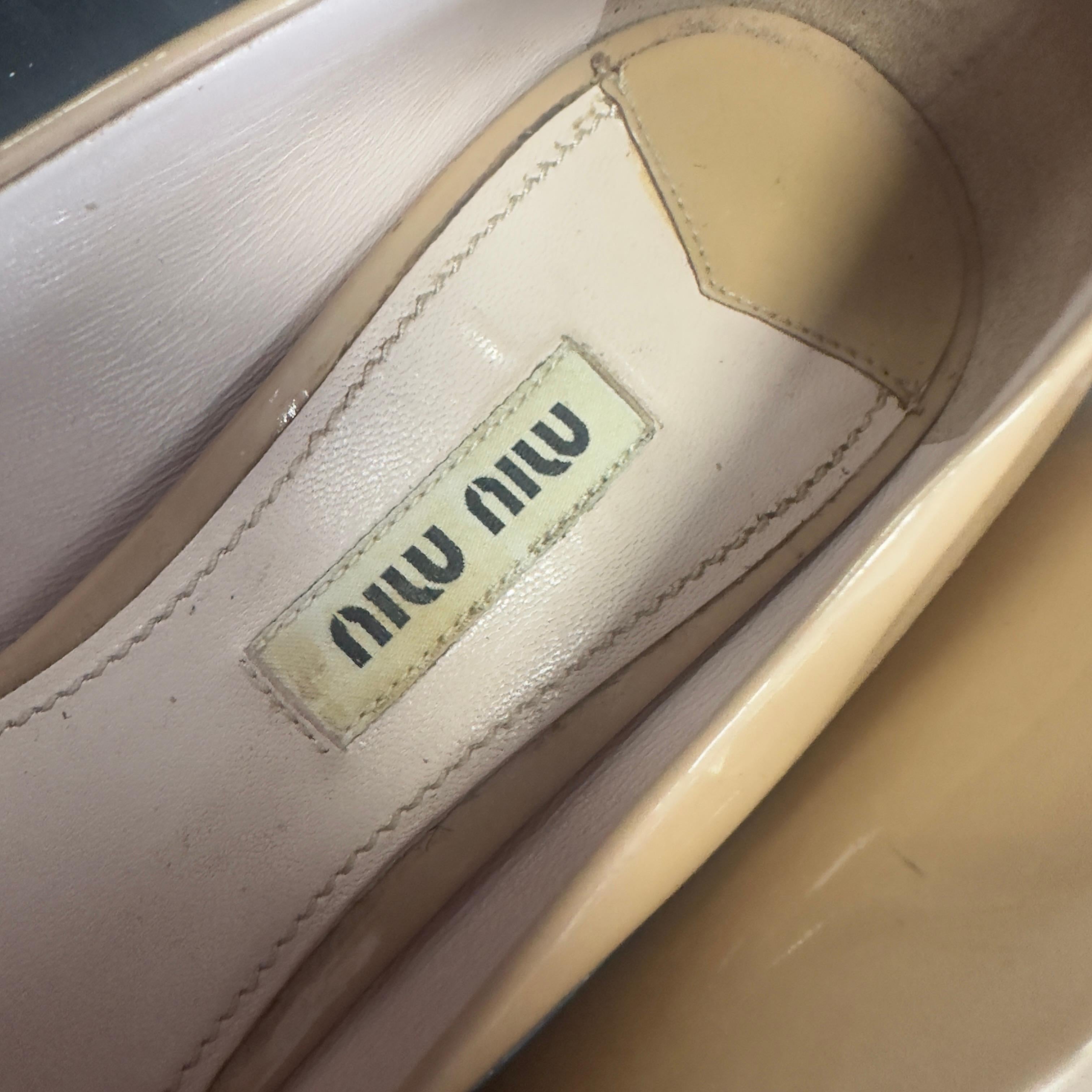 Scarpe Miu Miu in ottime condizioni in vendita 7