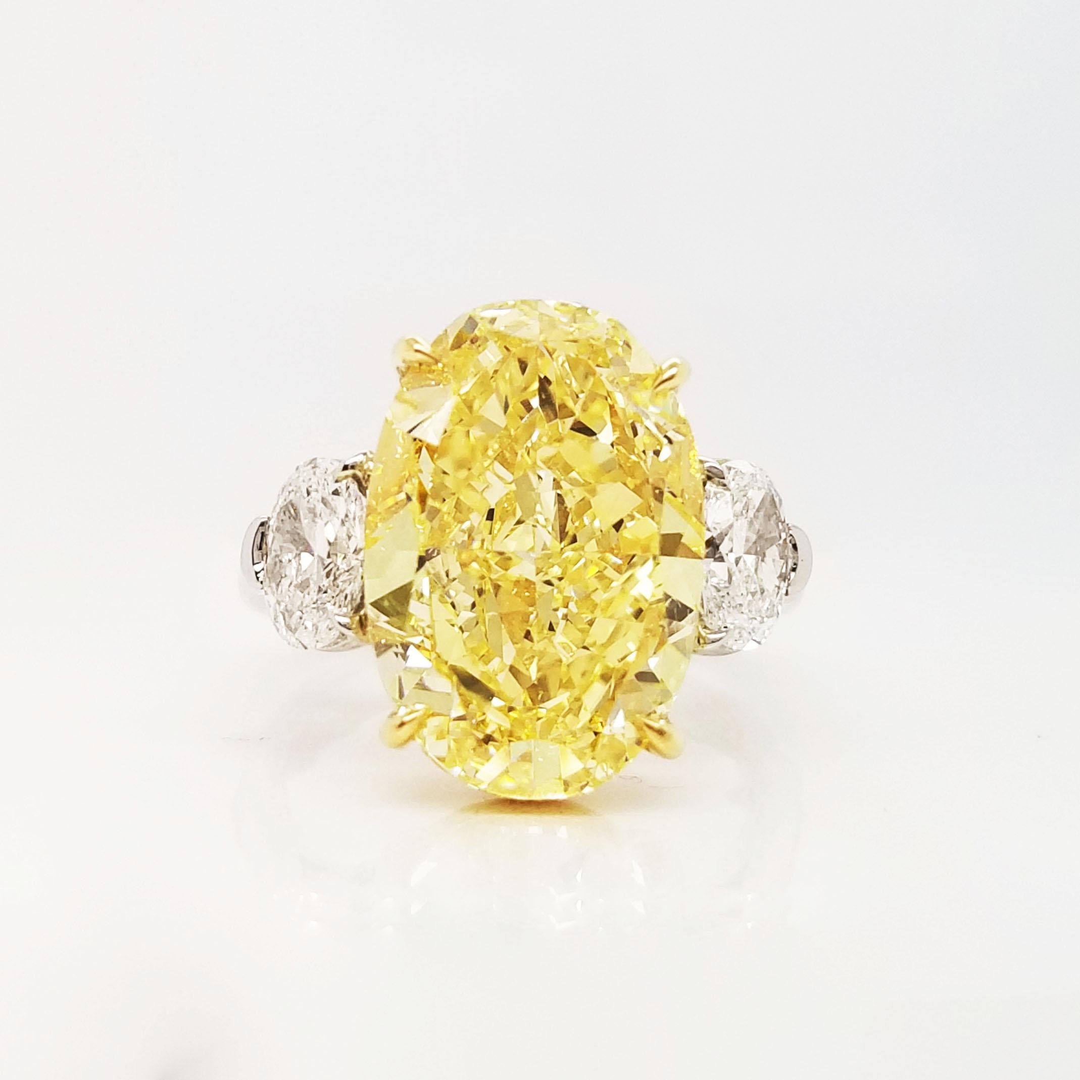 10 carat canary diamond