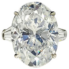 SCARSELLI 11 Carat Diamond Solitaire Engagement Ring GIA